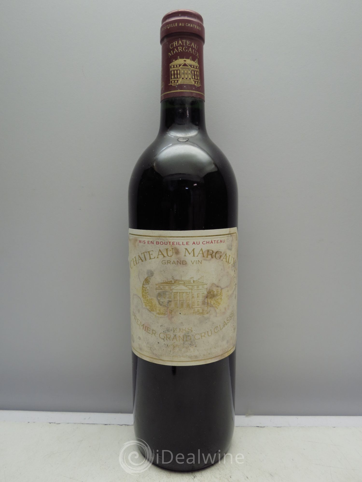 Château Margaux 1er Grand Cru Classé 1988 - Lot de 1 bouteille - 0