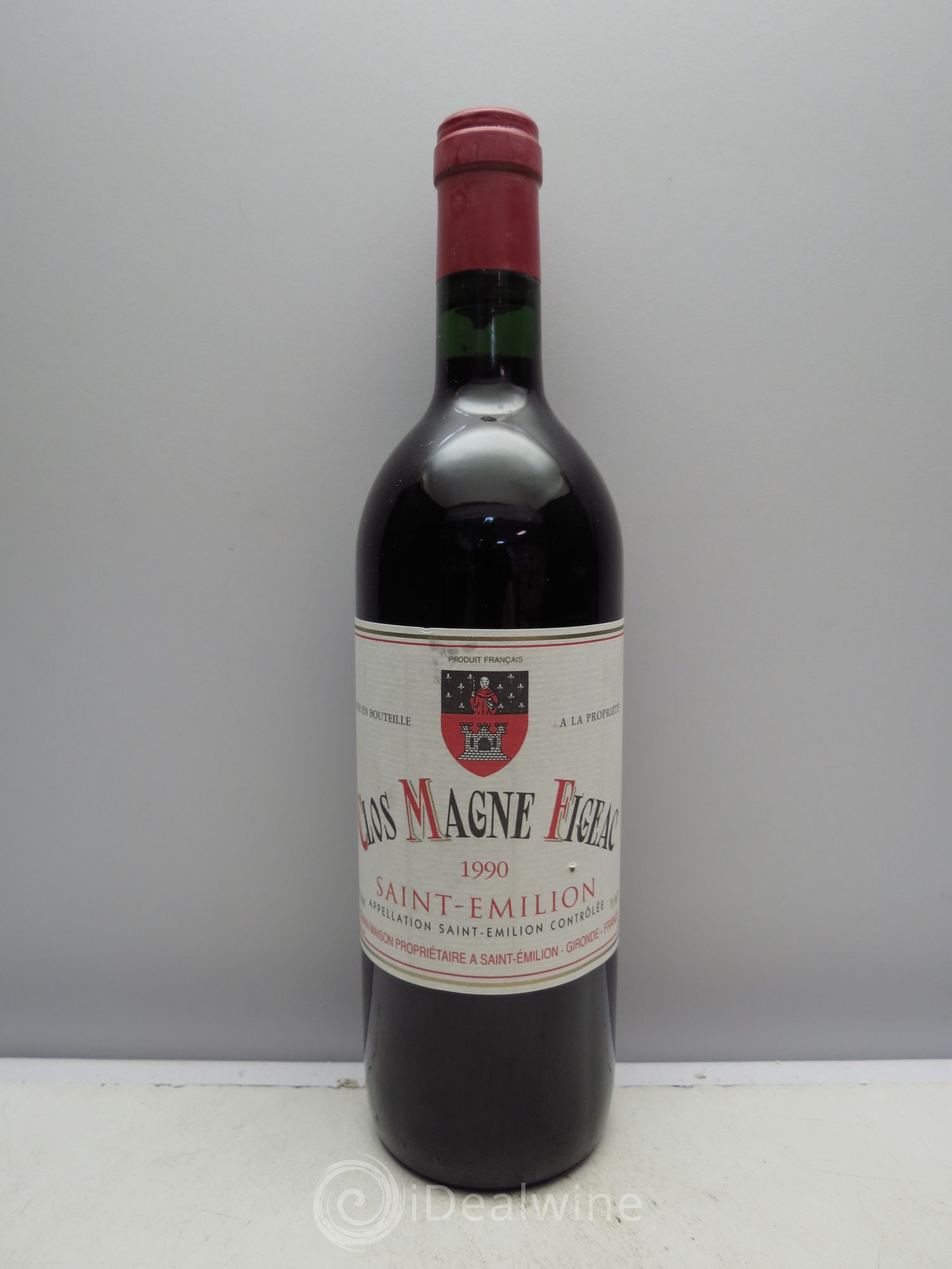 Saint-Émilion Château Clos Magne Figeac 1990 - Posten von 6 Flaschen - 0