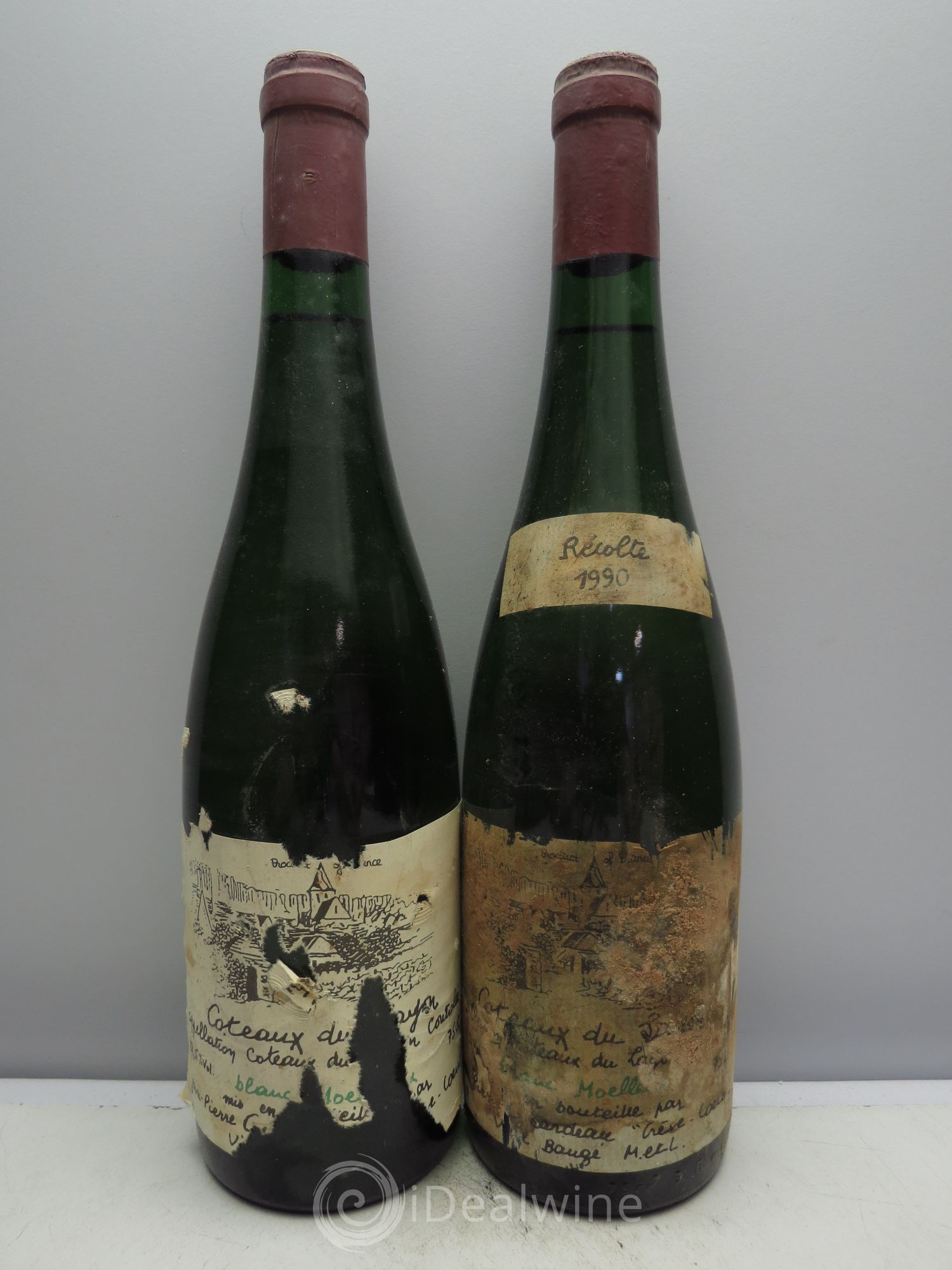 Coteaux du Layon Crève Coeur - P.Girardeau 1990 - Lotto di 2 bottiglie - 0