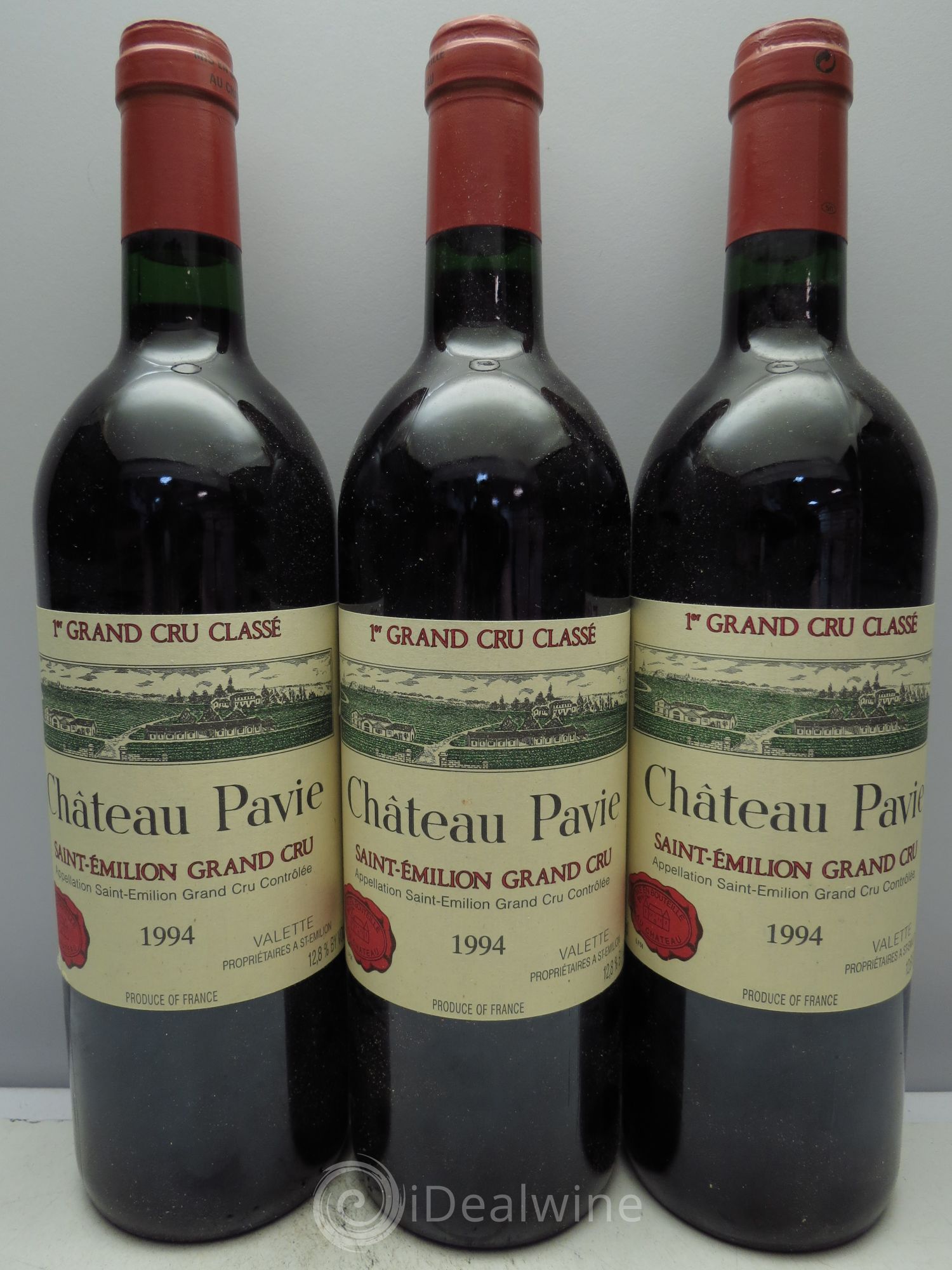 Château Pavie 1er Grand Cru Classé A 1994 - Lot de 3 bouteilles - 0