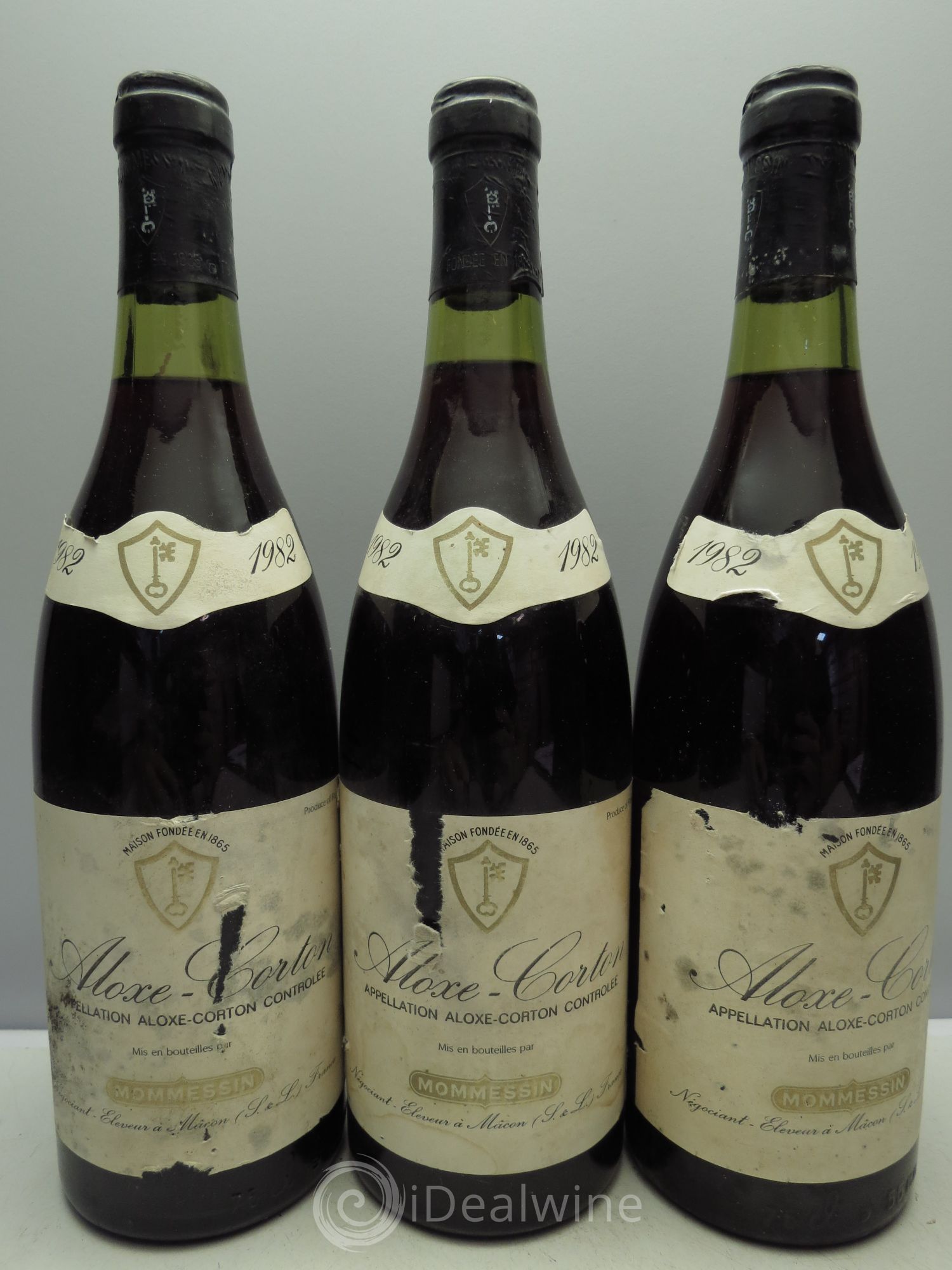 Aloxe-Corton Mommessin 1982 - Lot de 3 bouteilles - 0