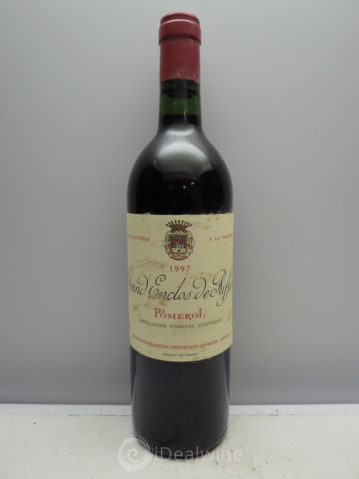 Pomerol Château Grand Enclos de Riffat 1997 - Lot de 6 bouteilles - 0