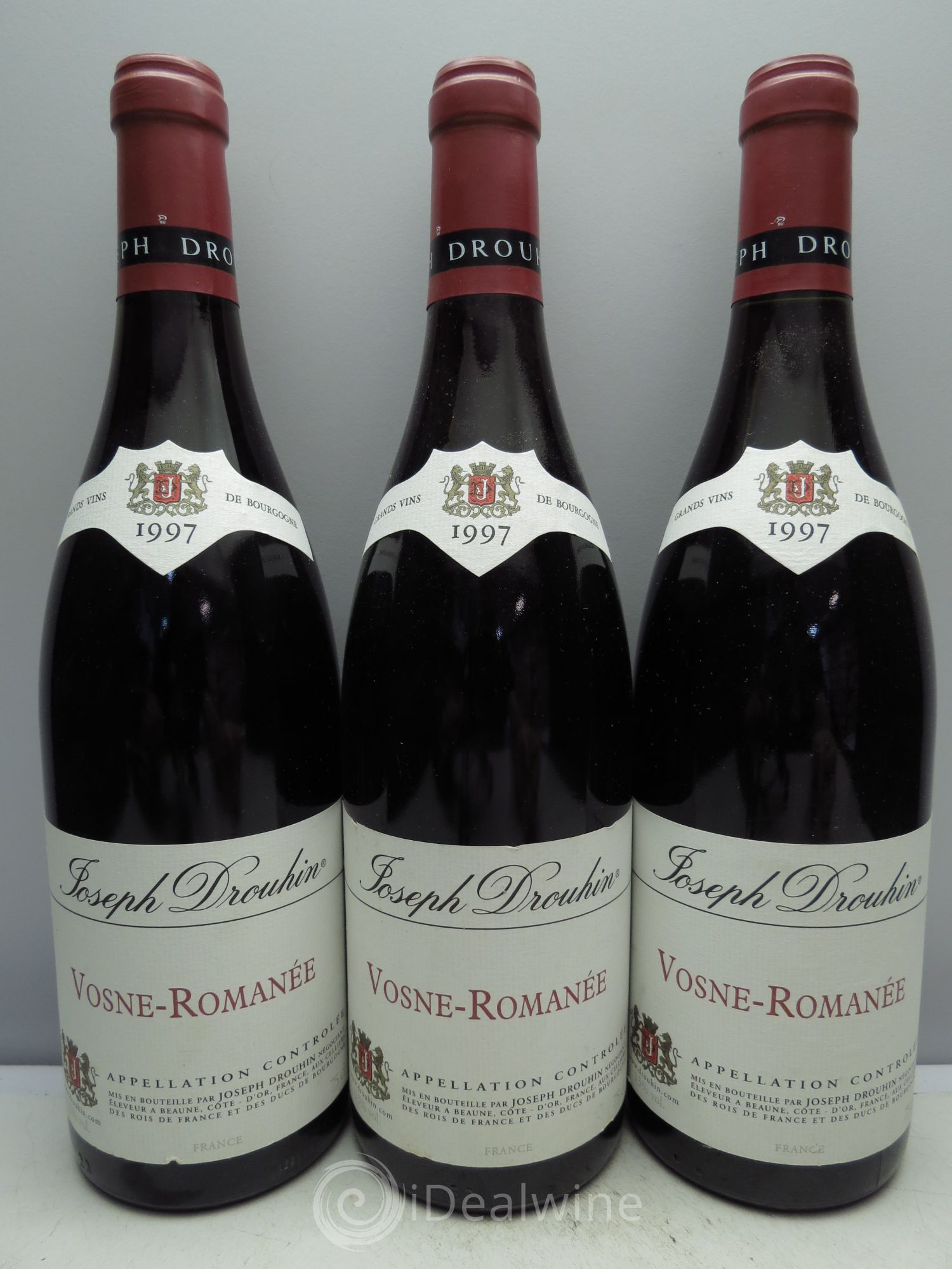 Vosne-Romanée 1997 - Lot de 3 bouteilles - 0