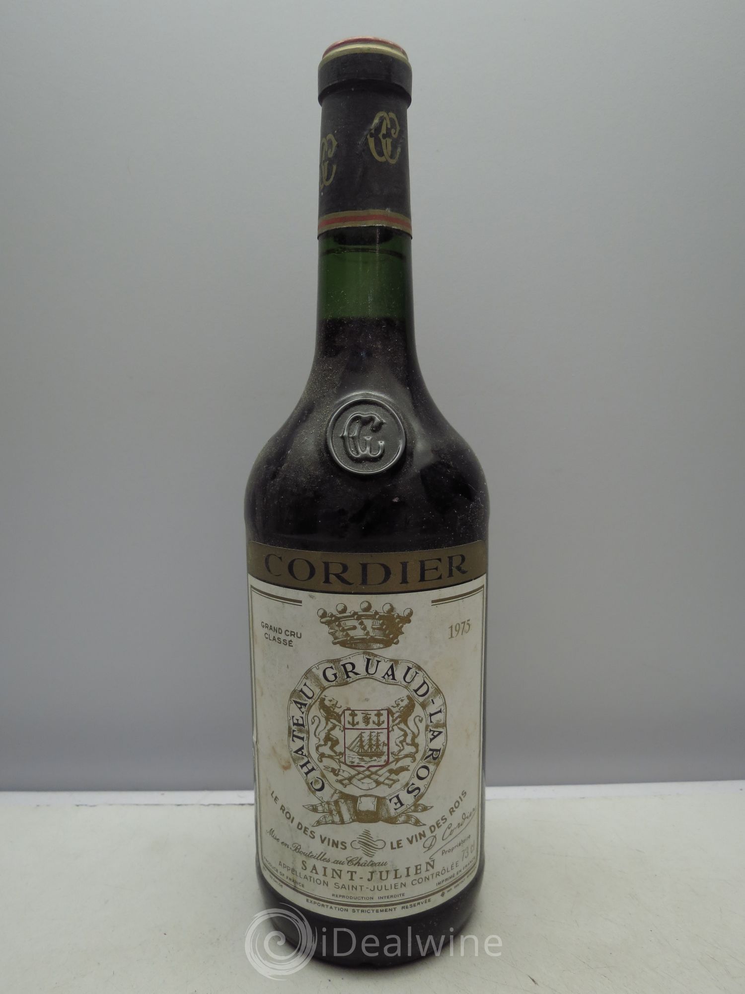 Château Gruaud Larose 2ème Grand Cru Classé 1975 - Lot de 1 bouteille - 0