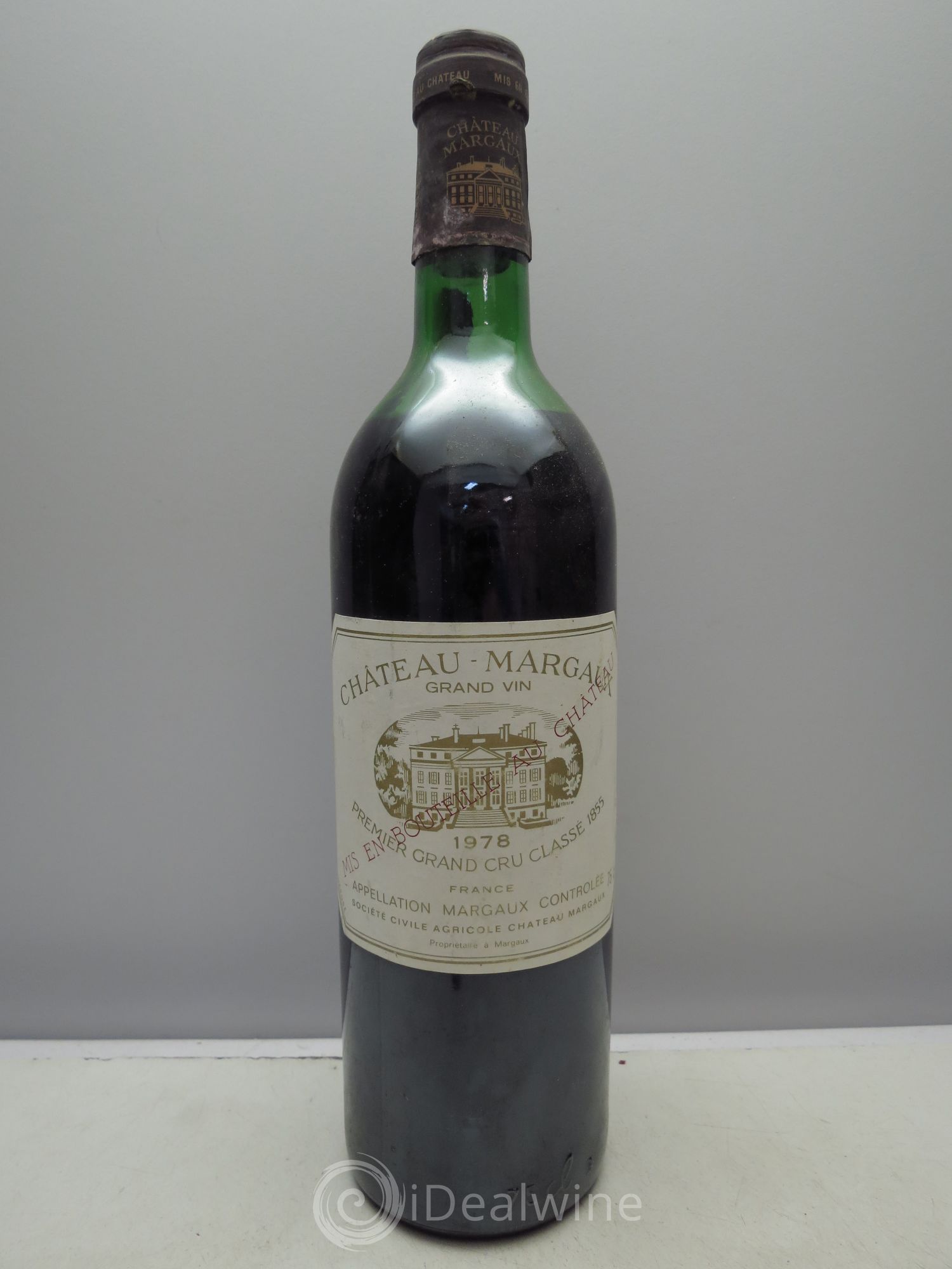 Château Margaux 1er Grand Cru Classé 1978 - Lot de 6 bouteilles - 0