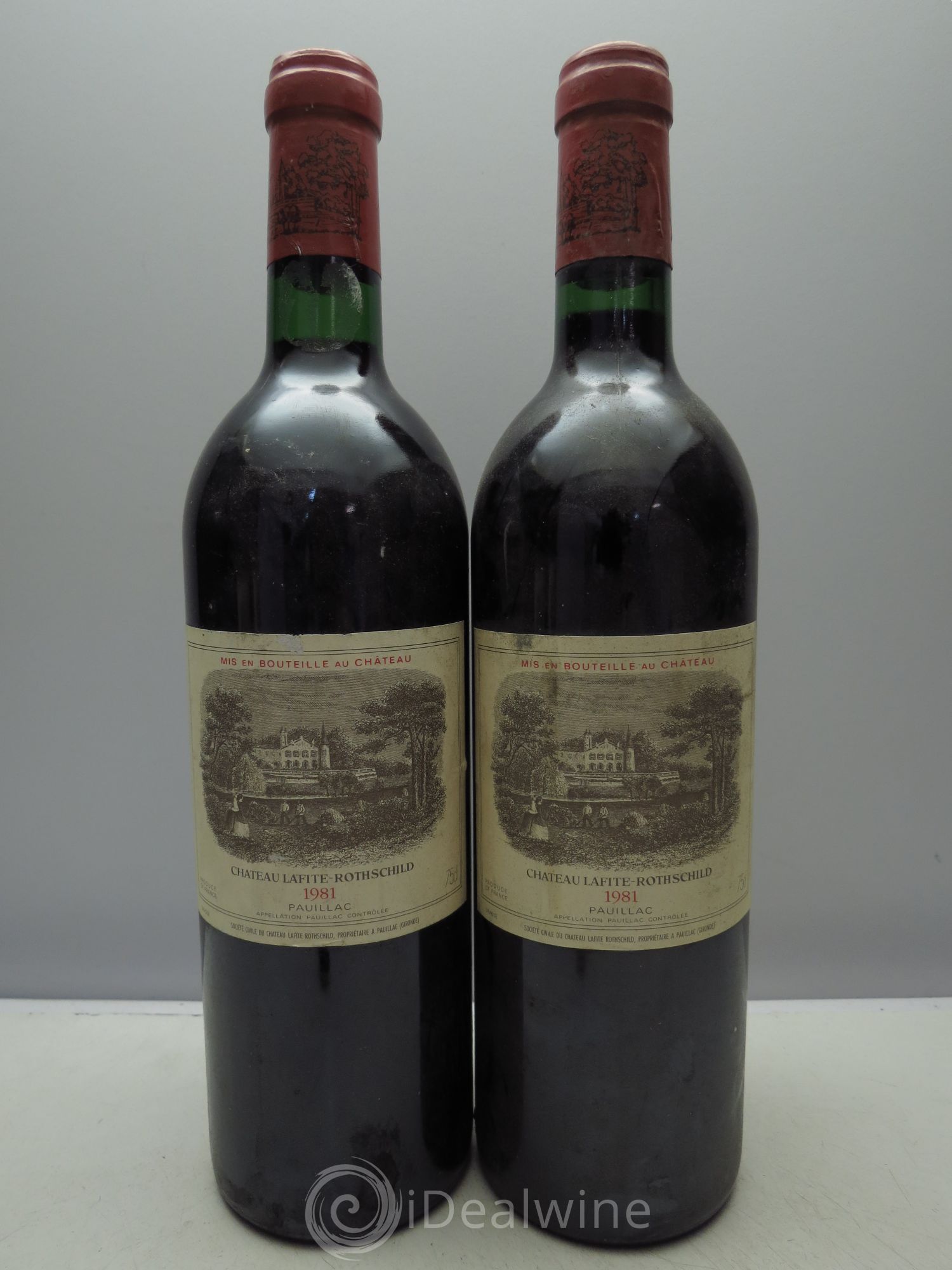 Château Lafite Rothschild 1er Grand Cru Classé 1981 - Lot de 6 bouteilles - 2