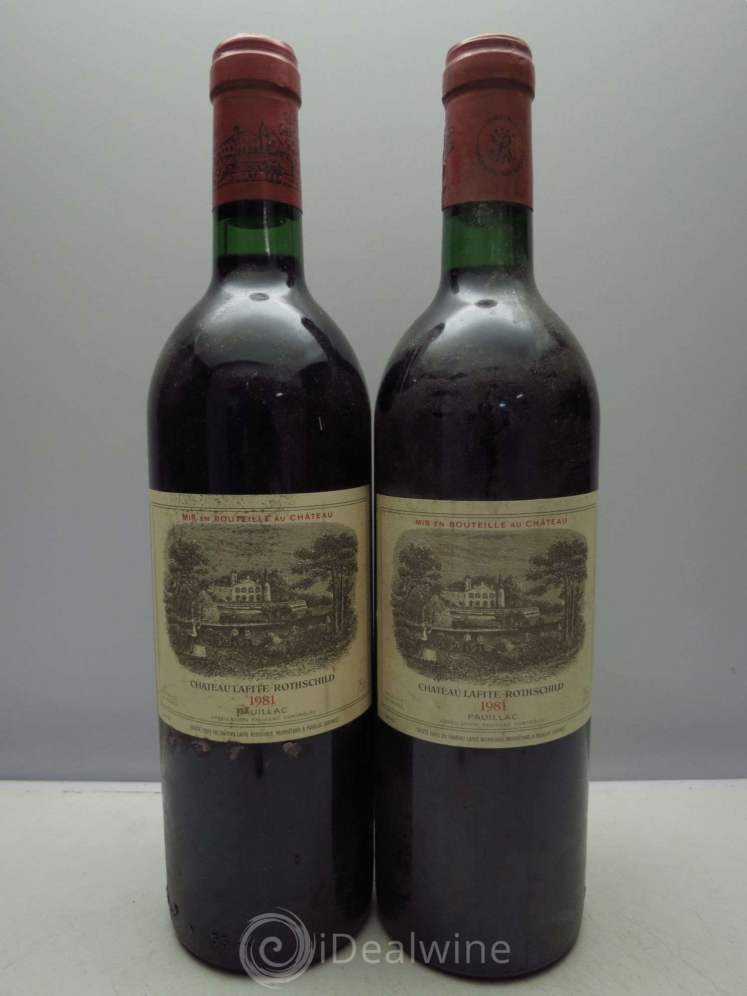 Château Lafite Rothschild 1er Grand Cru Classé 1981 - Lot de 6 bouteilles - 3