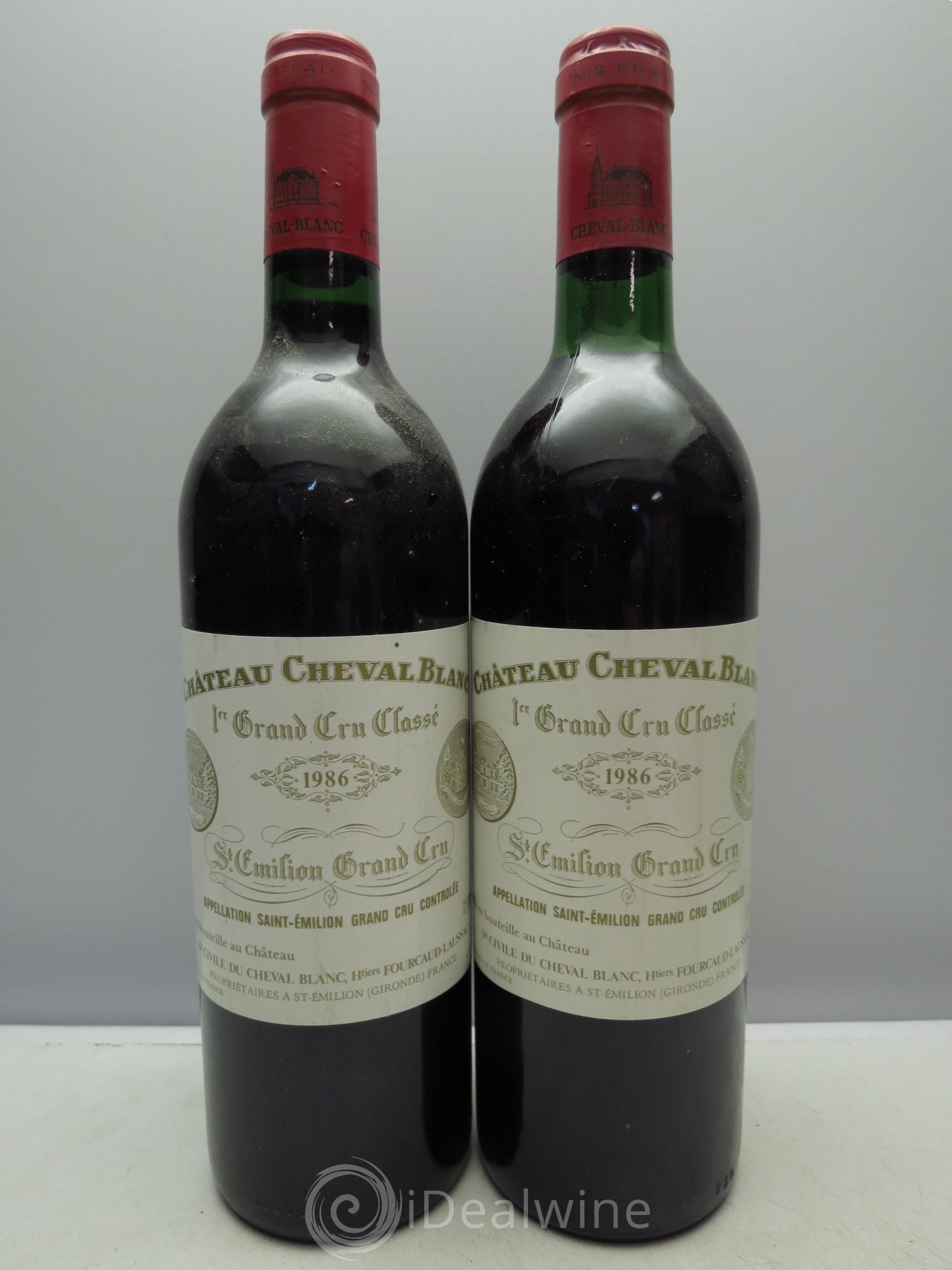 Château Cheval Blanc 1er Grand Cru Classé A 1986 - Lot de 6 bouteilles - 3