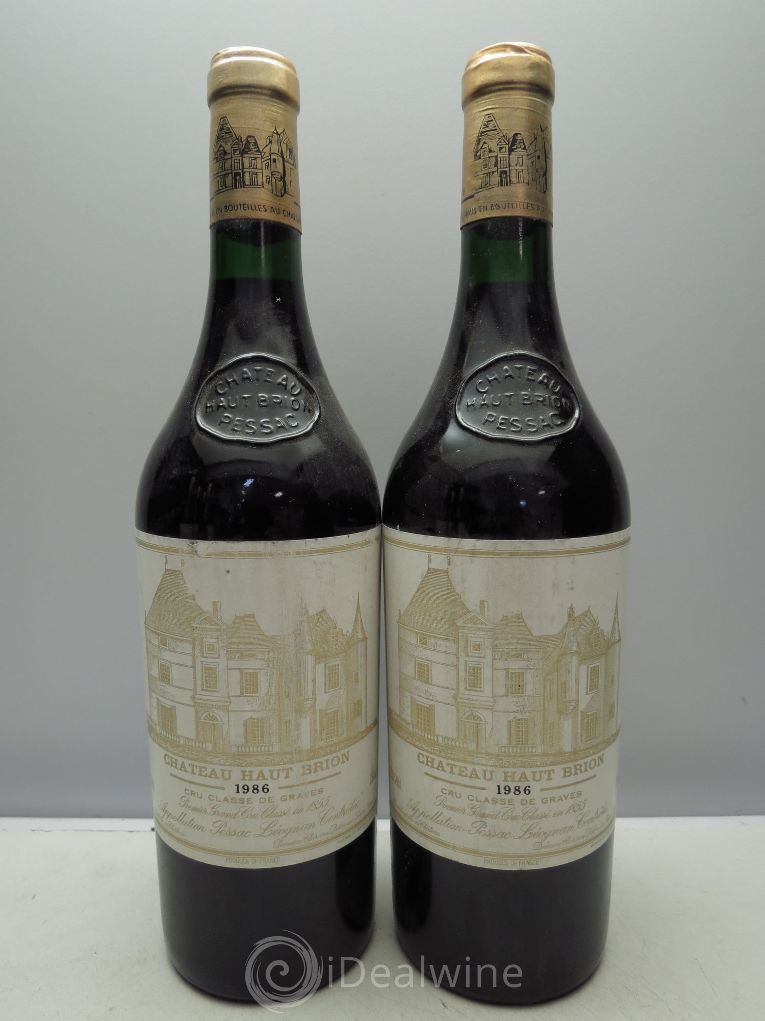Château Haut Brion 1er Grand Cru Classé 1986 - Lot de 6 bouteilles - 1