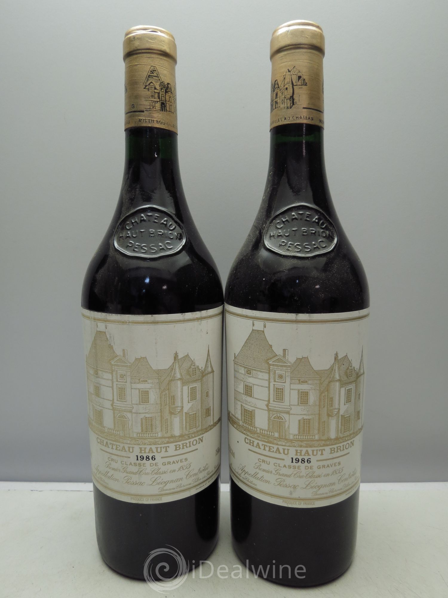 Château Haut Brion 1er Grand Cru Classé 1986 - Lot de 6 bouteilles - 2