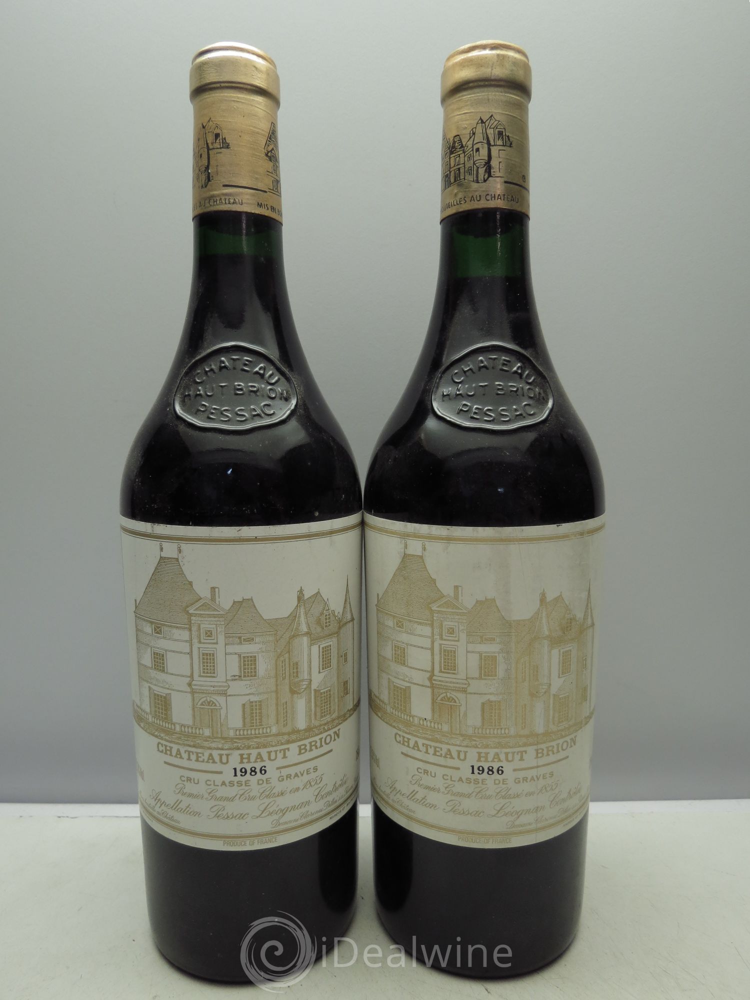 Château Haut Brion 1er Grand Cru Classé 1986 - Lot de 6 bouteilles - 3