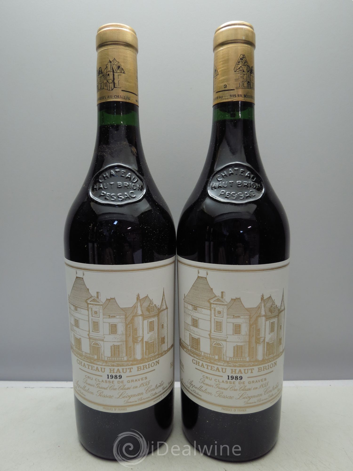 Château Haut Brion 1er Grand Cru Classé 1989 - Lot de 12 bouteilles - 1