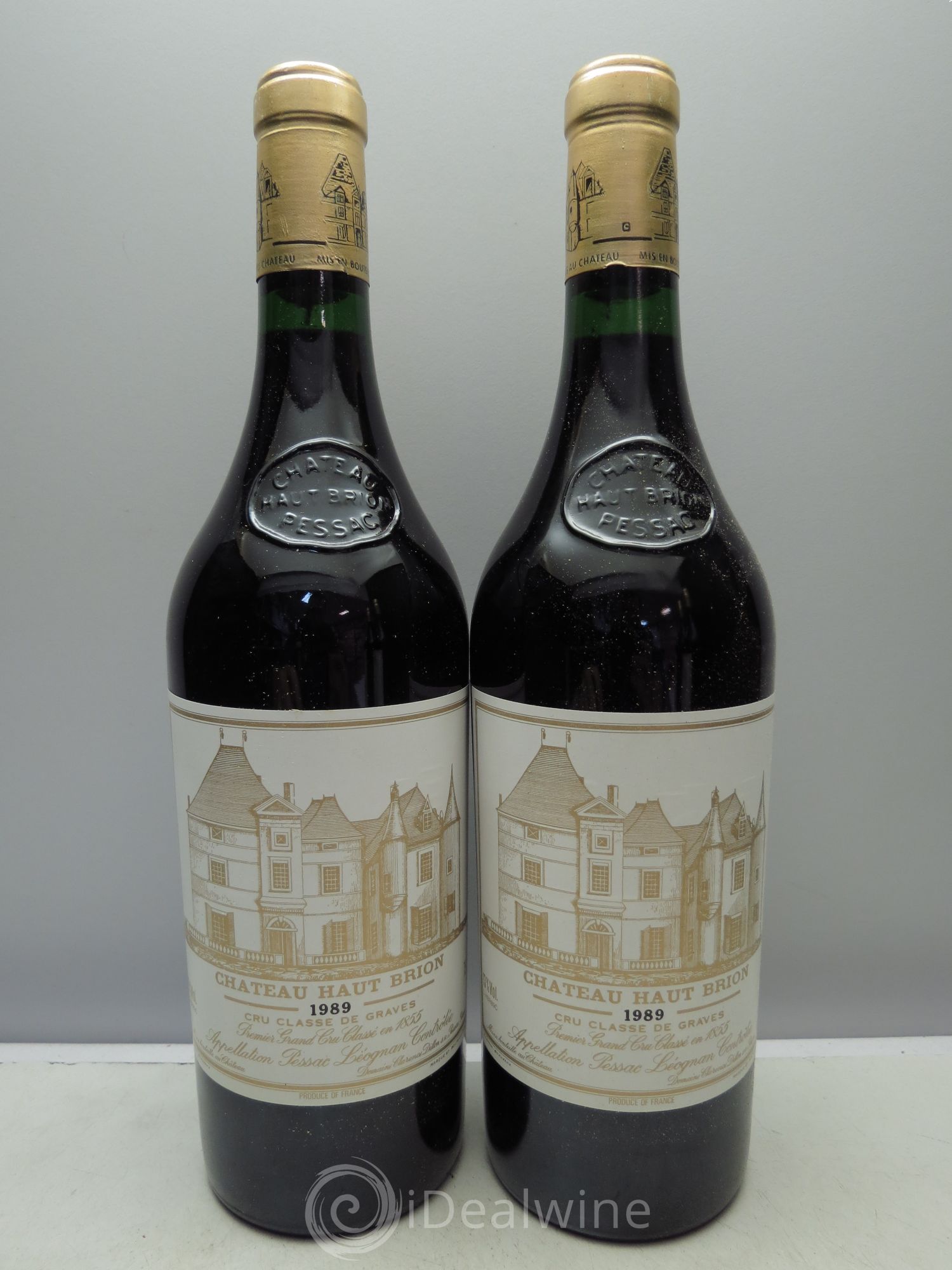 Château Haut Brion 1er Grand Cru Classé 1989 - Lot de 12 bouteilles - 2