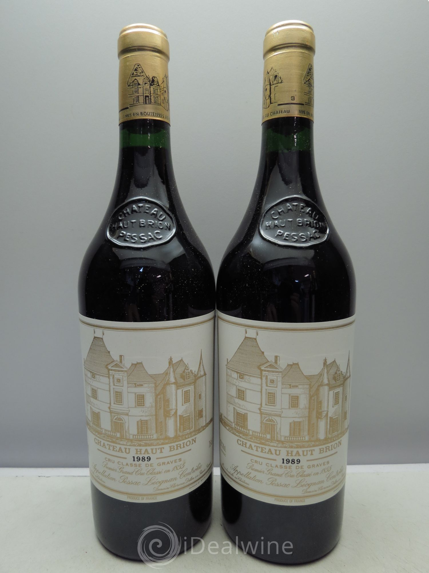 Château Haut Brion 1er Grand Cru Classé 1989 - Lot de 12 bouteilles - 4