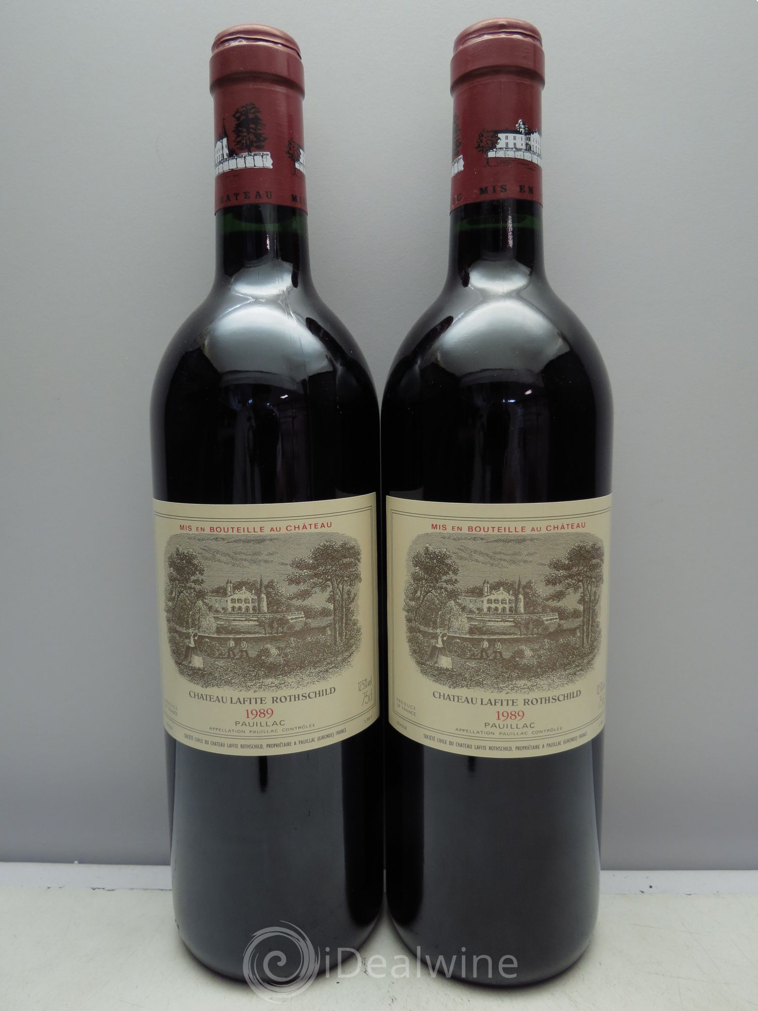 Château Lafite Rothschild 1er Grand Cru Classé 1989 - Lot de 12 bouteilles - 2