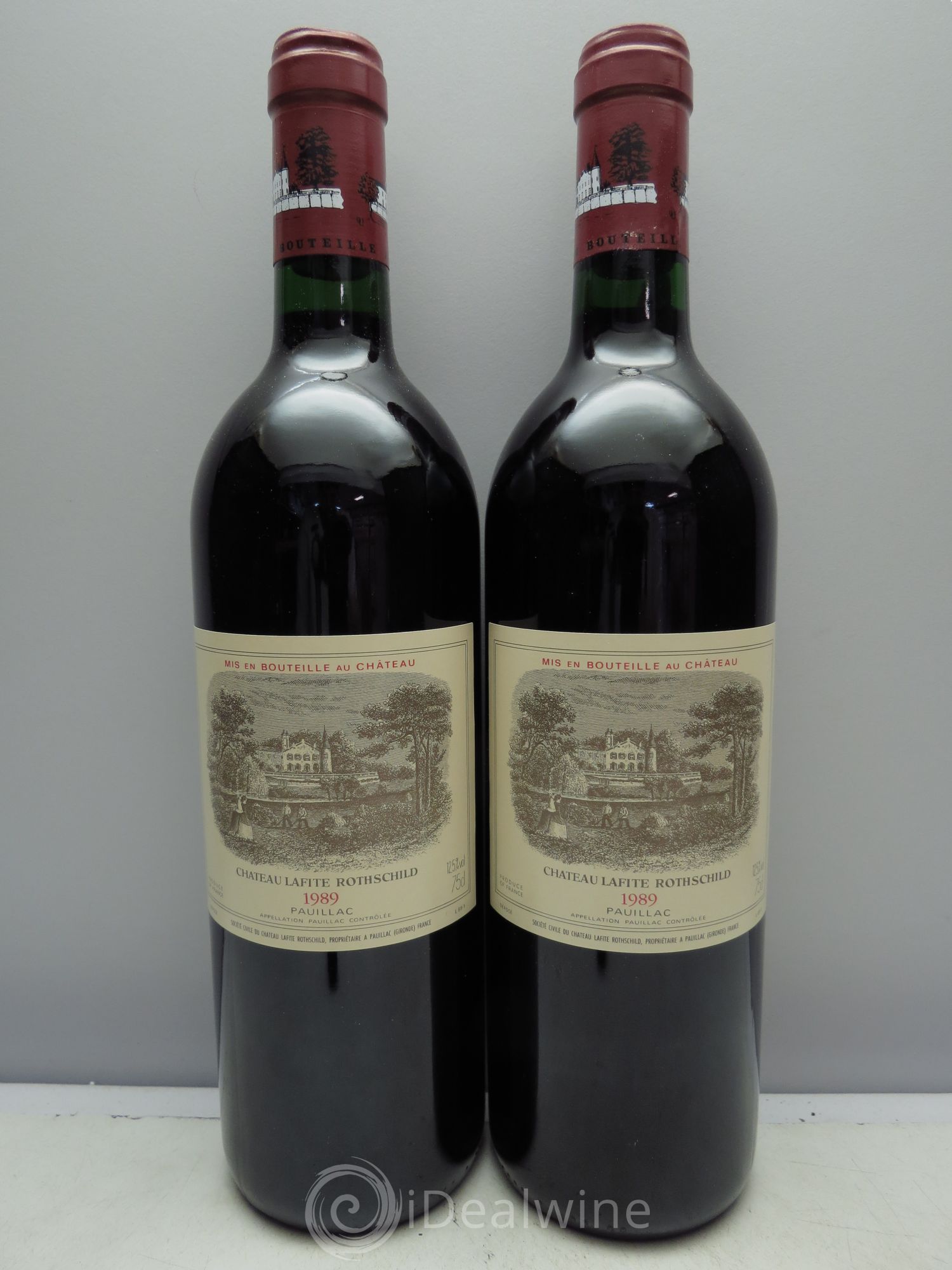 Château Lafite Rothschild 1er Grand Cru Classé 1989 - Lot de 12 bouteilles - 3
