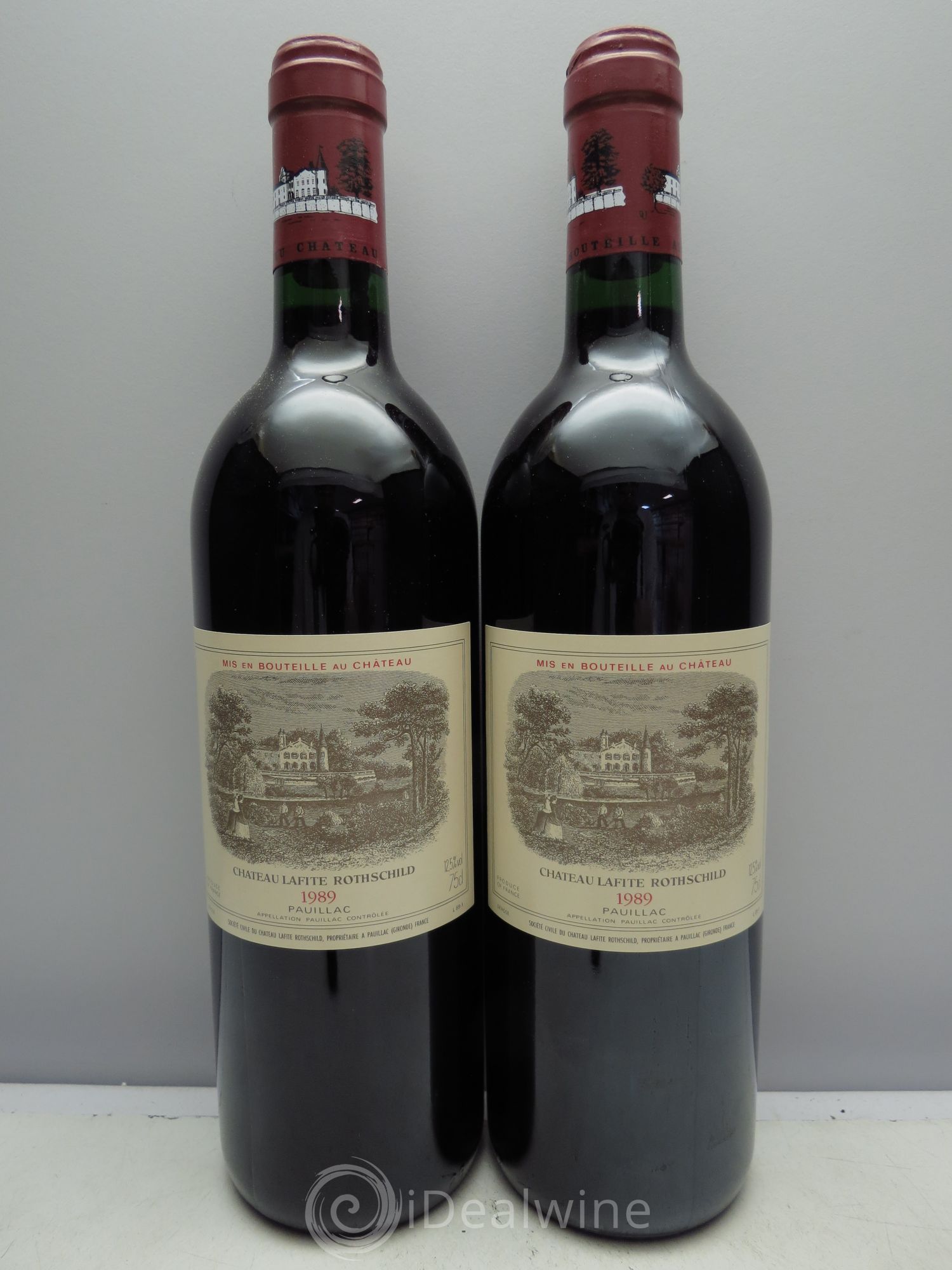 Château Lafite Rothschild 1er Grand Cru Classé 1989 - Lot de 12 bouteilles - 5