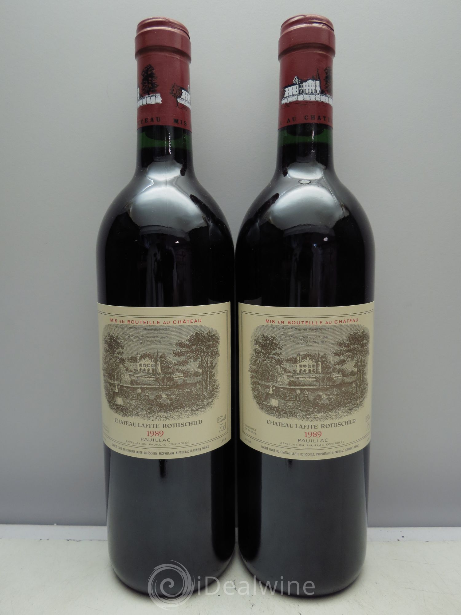 Château Lafite Rothschild 1er Grand Cru Classé 1989 - Lot de 12 bouteilles - 6