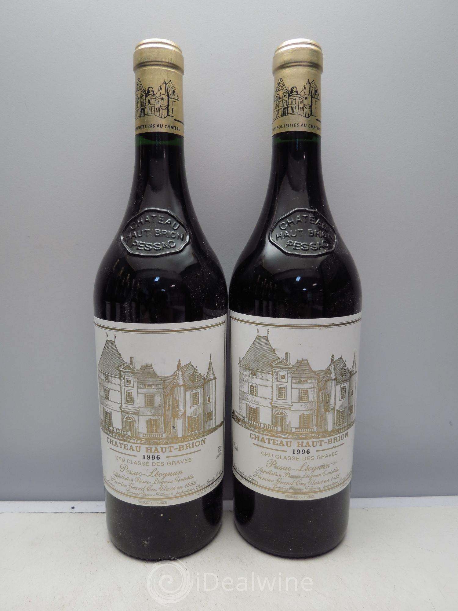 Château Haut Brion 1er Grand Cru Classé 1996 - Lot de 12 bouteilles - 1