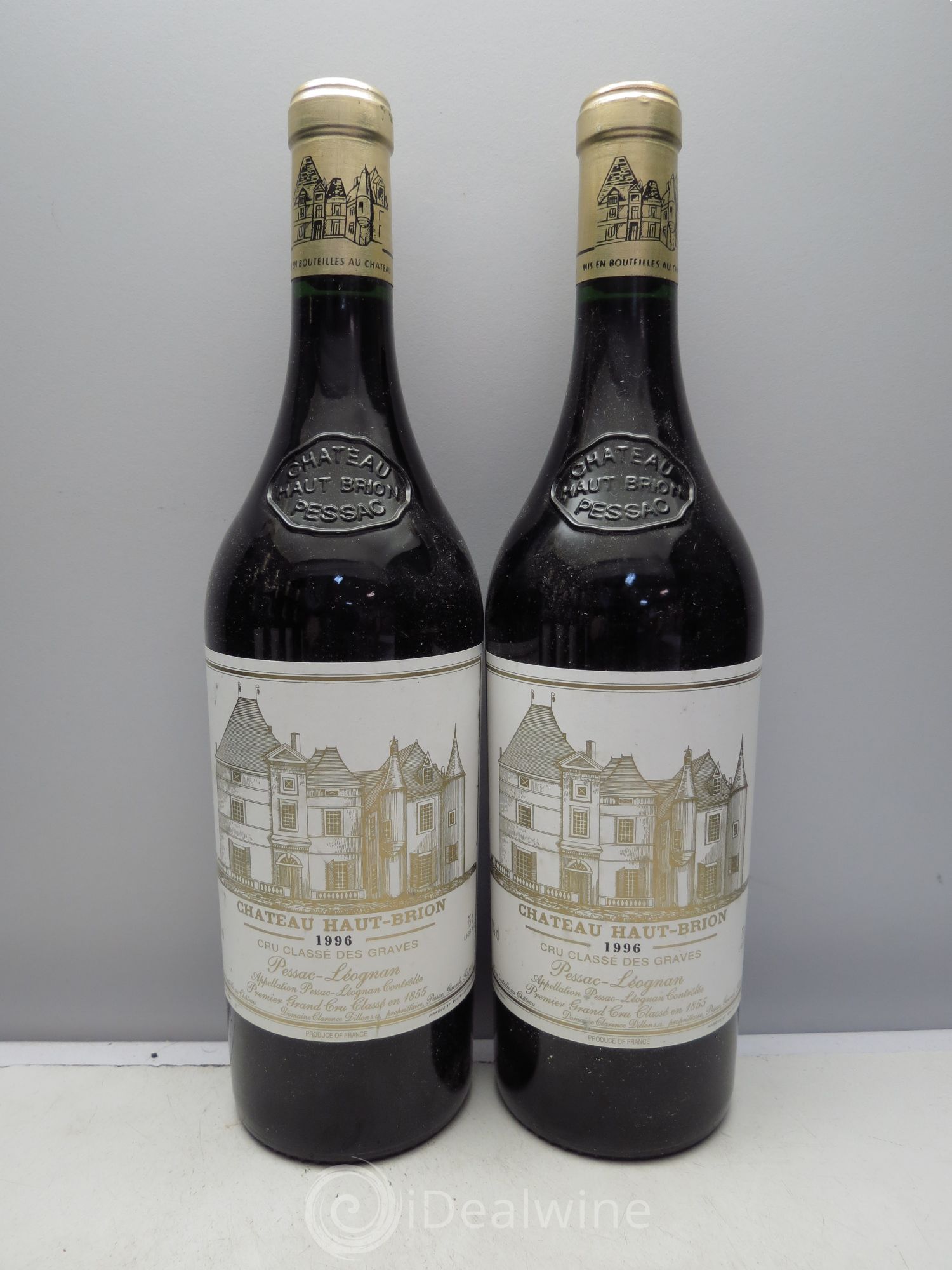 Château Haut Brion 1er Grand Cru Classé 1996 - Lot de 12 bouteilles - 2