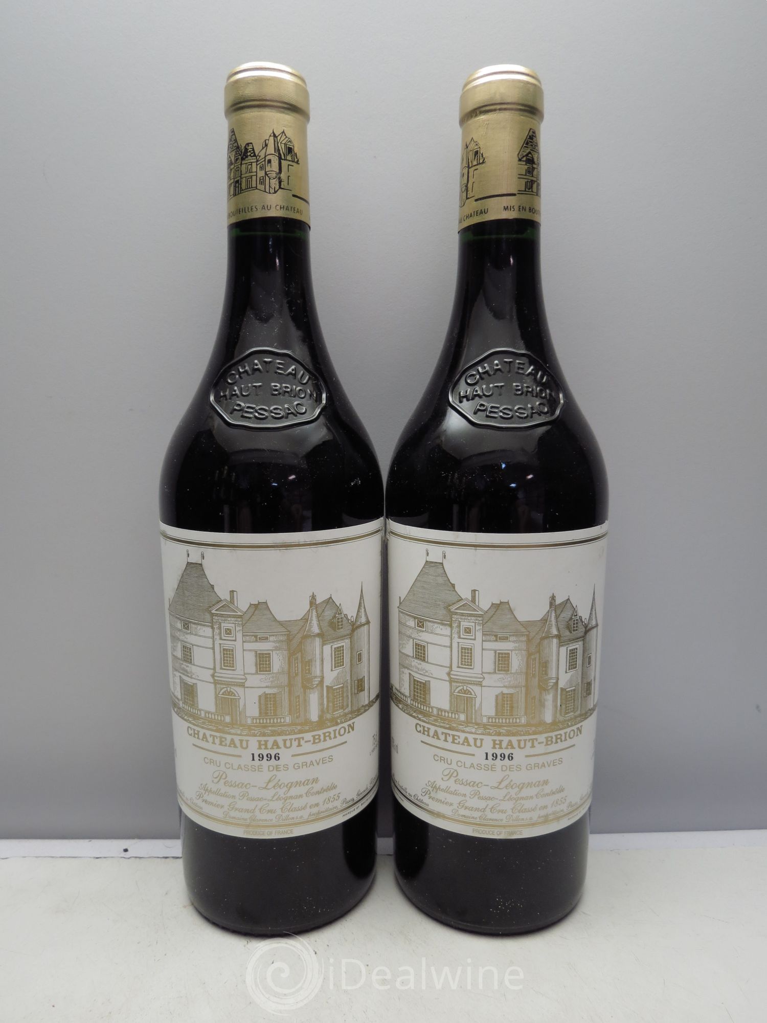 Château Haut Brion 1er Grand Cru Classé 1996 - Lot de 12 bouteilles - 4