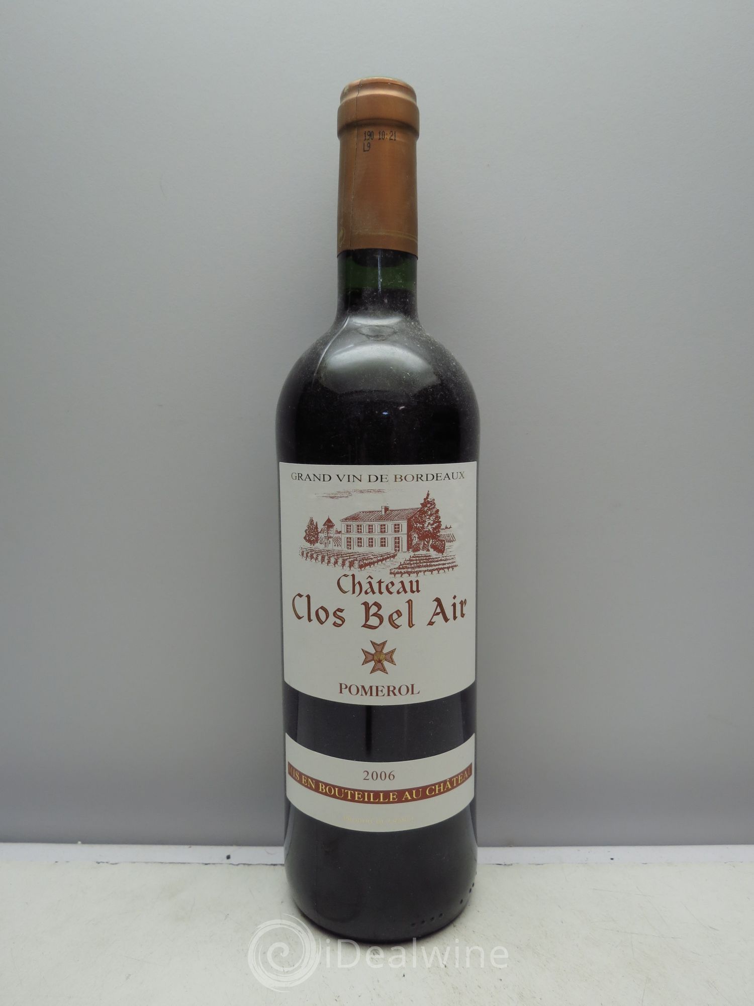 Clos Bel Air 2006 - Lot de 1 bouteille - 0