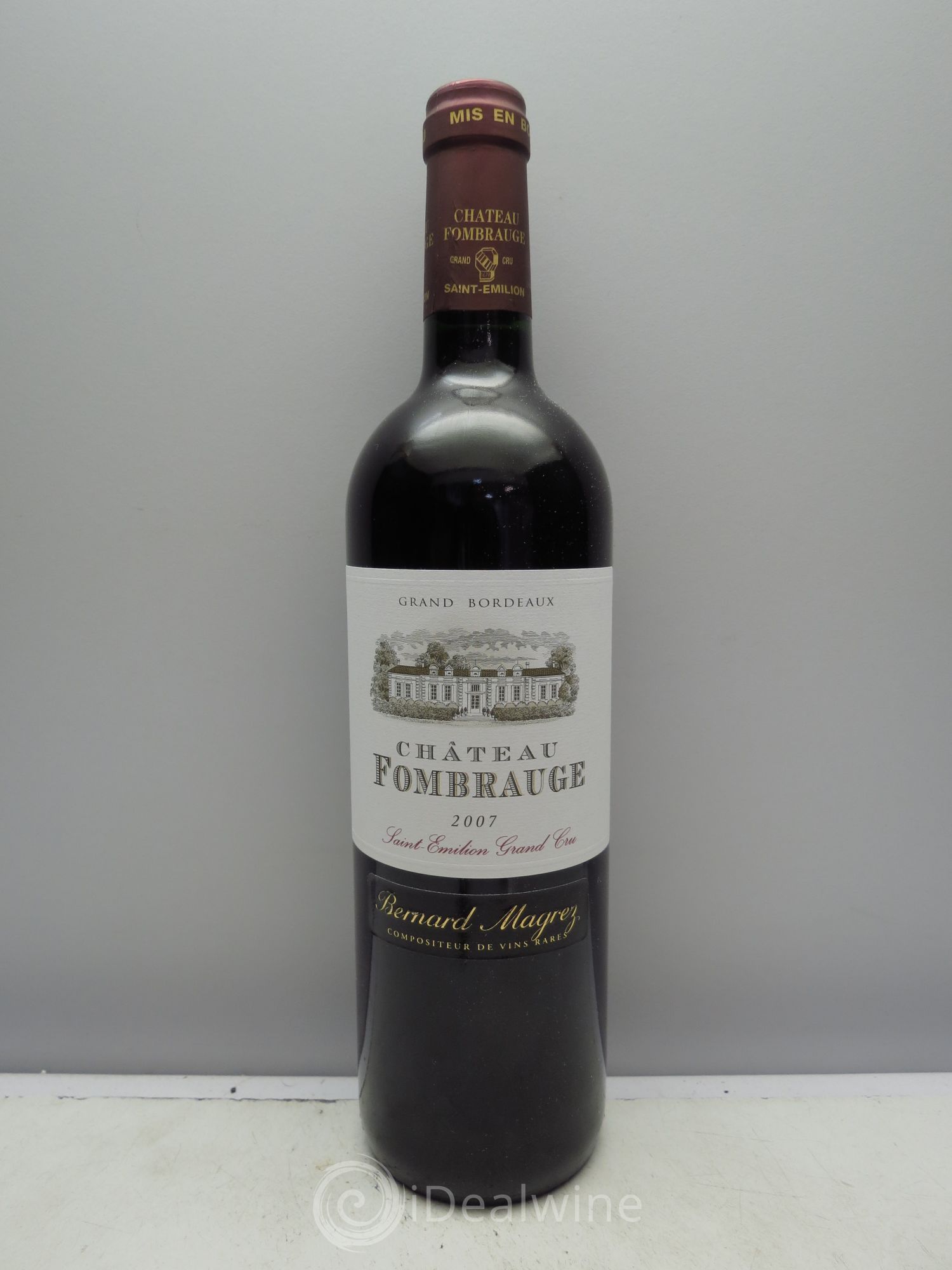 Château Fombrauge Grand Cru Classé 2007 - Lot de 1 bouteille - 0