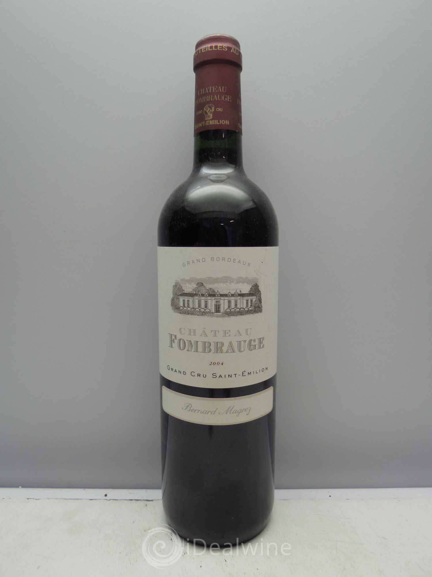 Château Fombrauge Grand Cru Classé 2004 - Lot de 1 bouteille - 0