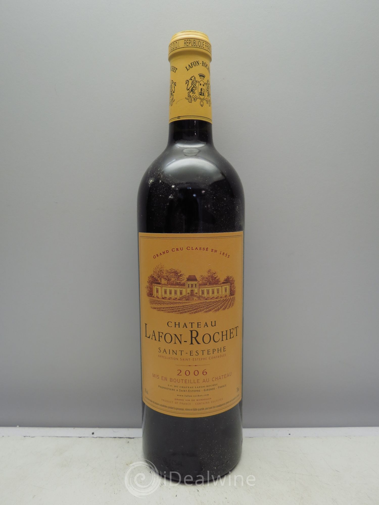 Château Lafon Rochet 4ème Grand Cru Classé 2006 - Lot de 1 bouteille - 0