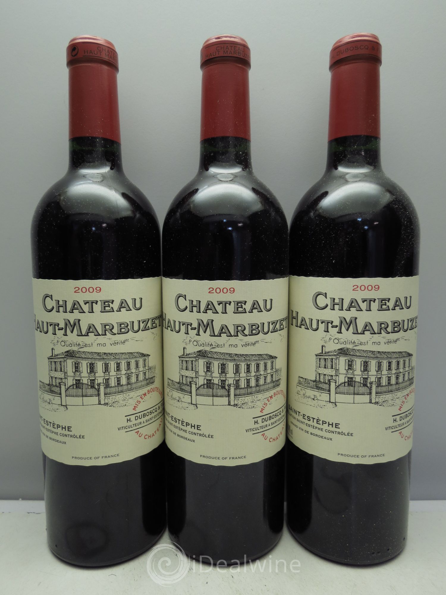 Château Haut Marbuzet 2009 - Lot de 3 bouteilles - 0