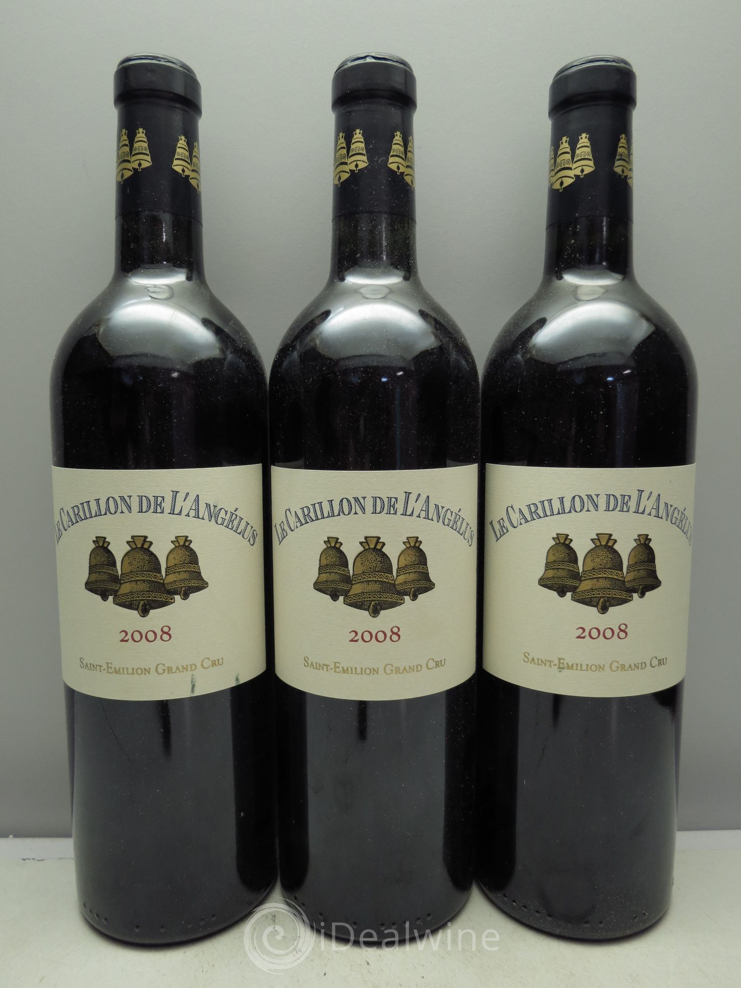 Le Carillon de l'Angélus Second Vin 2008 - Lot de 3 bouteilles - 0