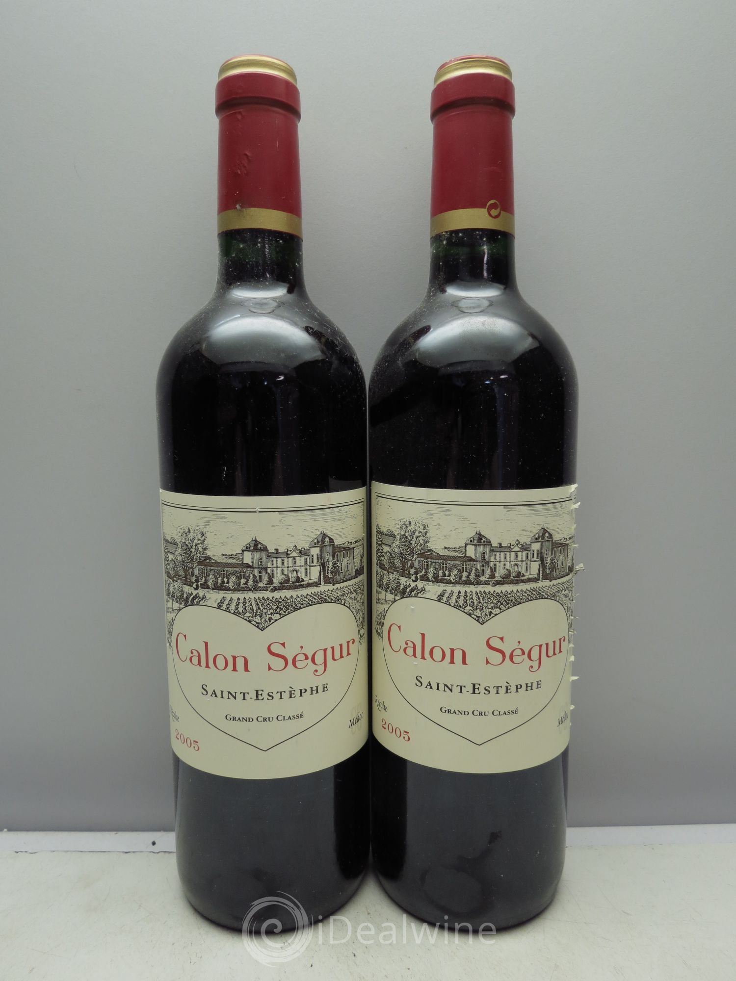 Château Calon Ségur 3ème Grand Cru Classé 2005 - Lot de 2 bouteilles - 0
