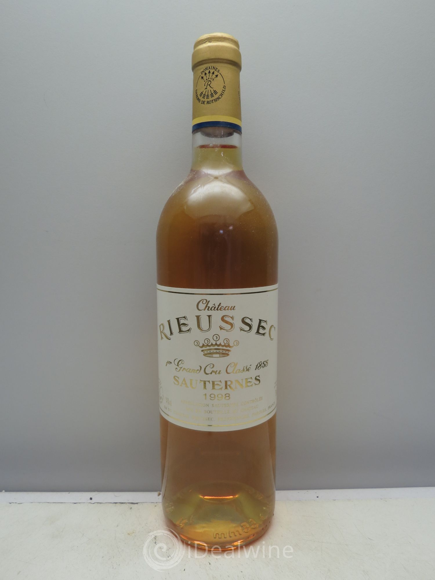 Château Rieussec 1er Grand Cru Classé 1998 - Posten von 1 Flasche - 0