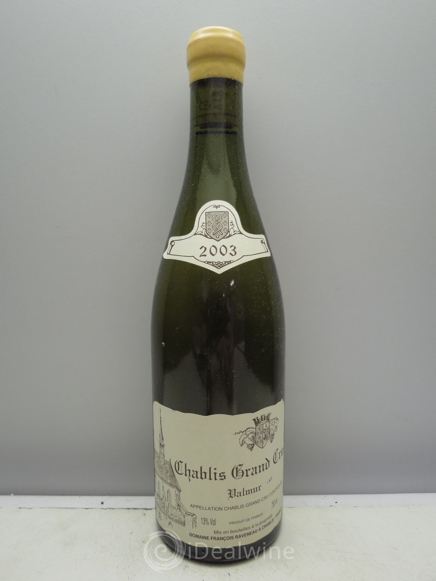 Chablis Grand Cru Valmur Raveneau (Domaine) (trace de stylo) 2003 - Posten von 1 Flasche - 0