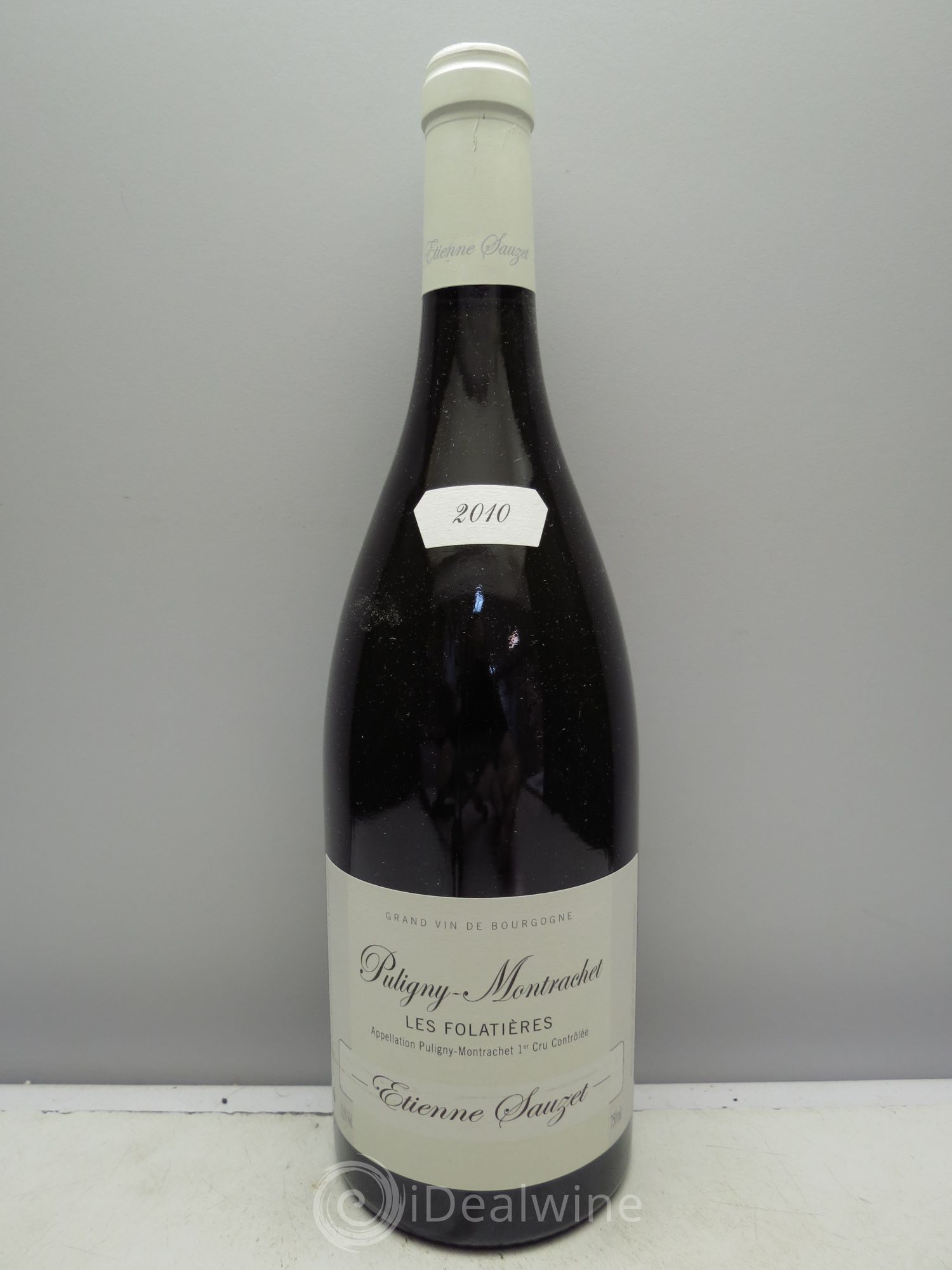 Puligny-Montrachet 1er Cru Les Folatières Etienne Sauzet 2010 - Lot de 1 bouteille - 0