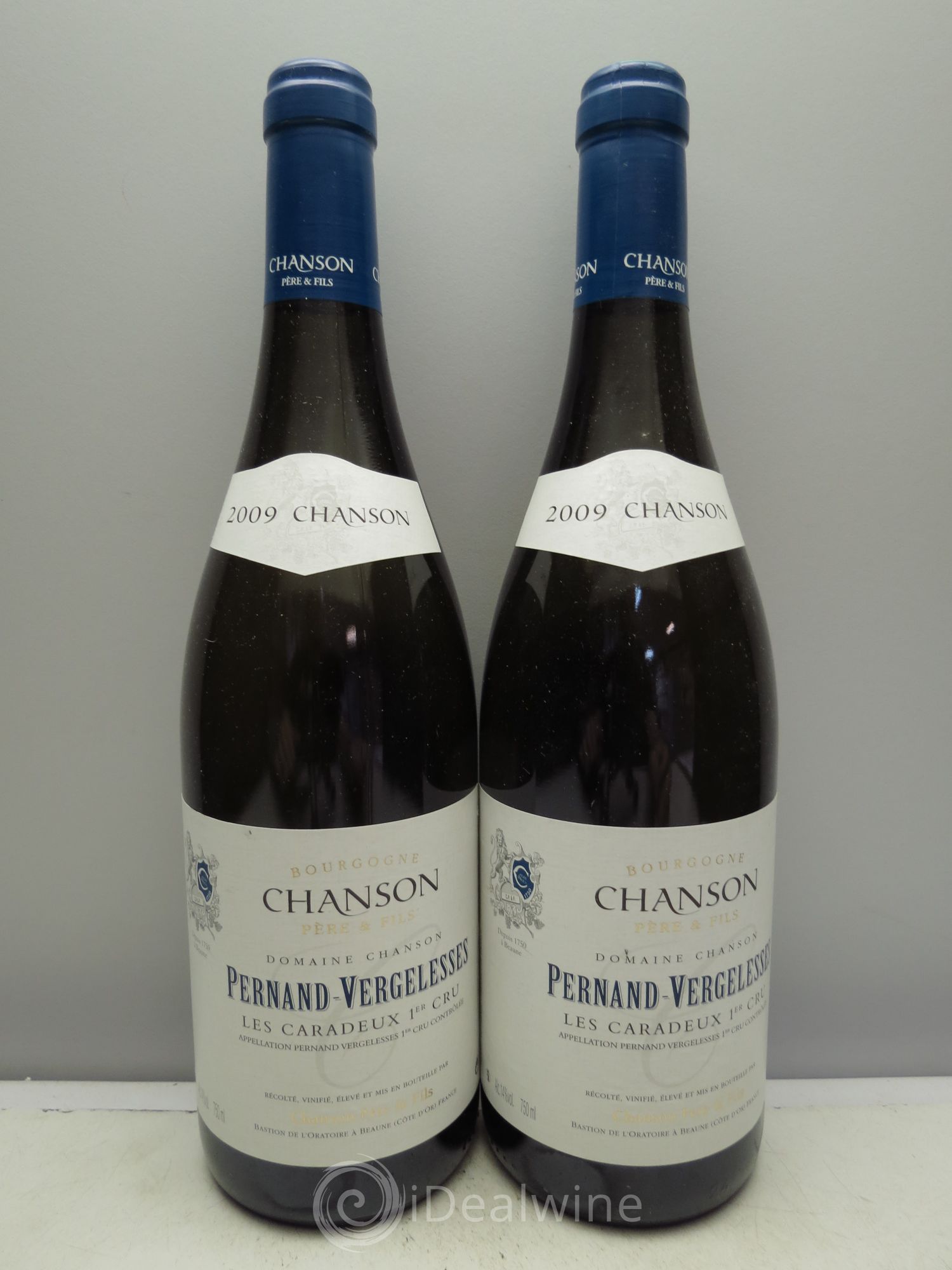 Pernand-Vergelesses 1er Cru Chanson 2009 - Lot de 2 bouteilles - 0