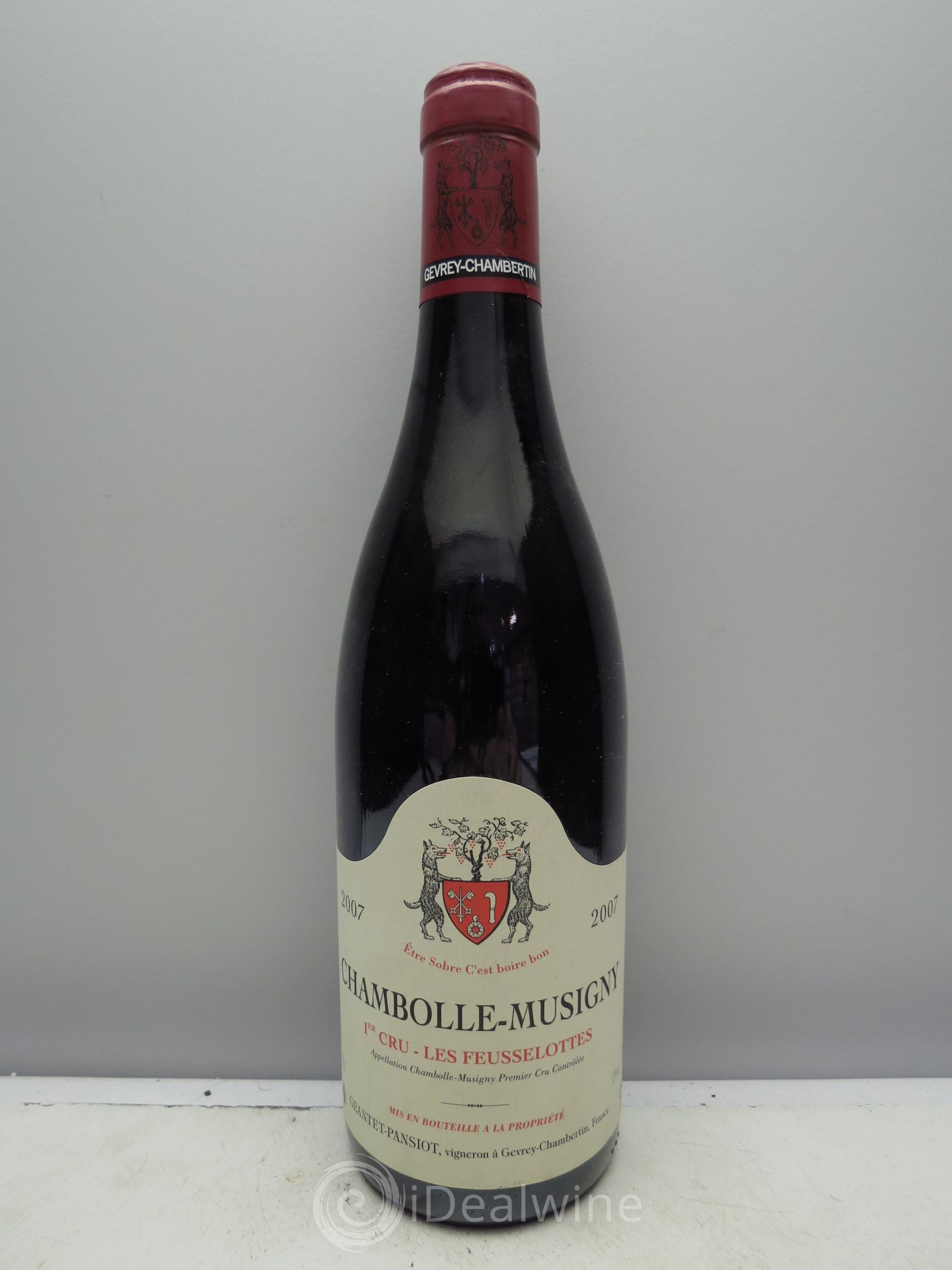 Chambolle-Musigny 1er Cru Les Feusselottes 2007 - Lot de 1 bouteille - 0