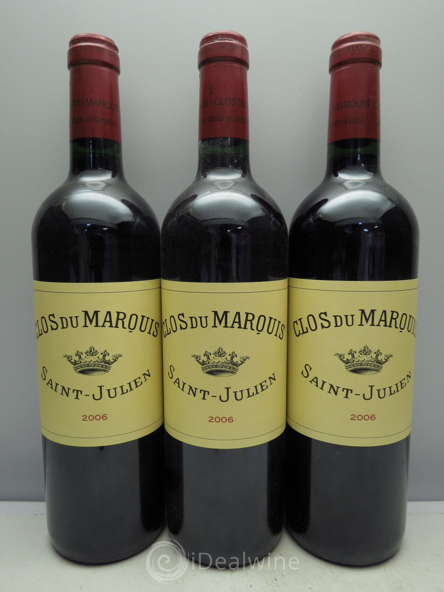 Clos du Marquis 2006 - Lot de 3 bouteilles - 0