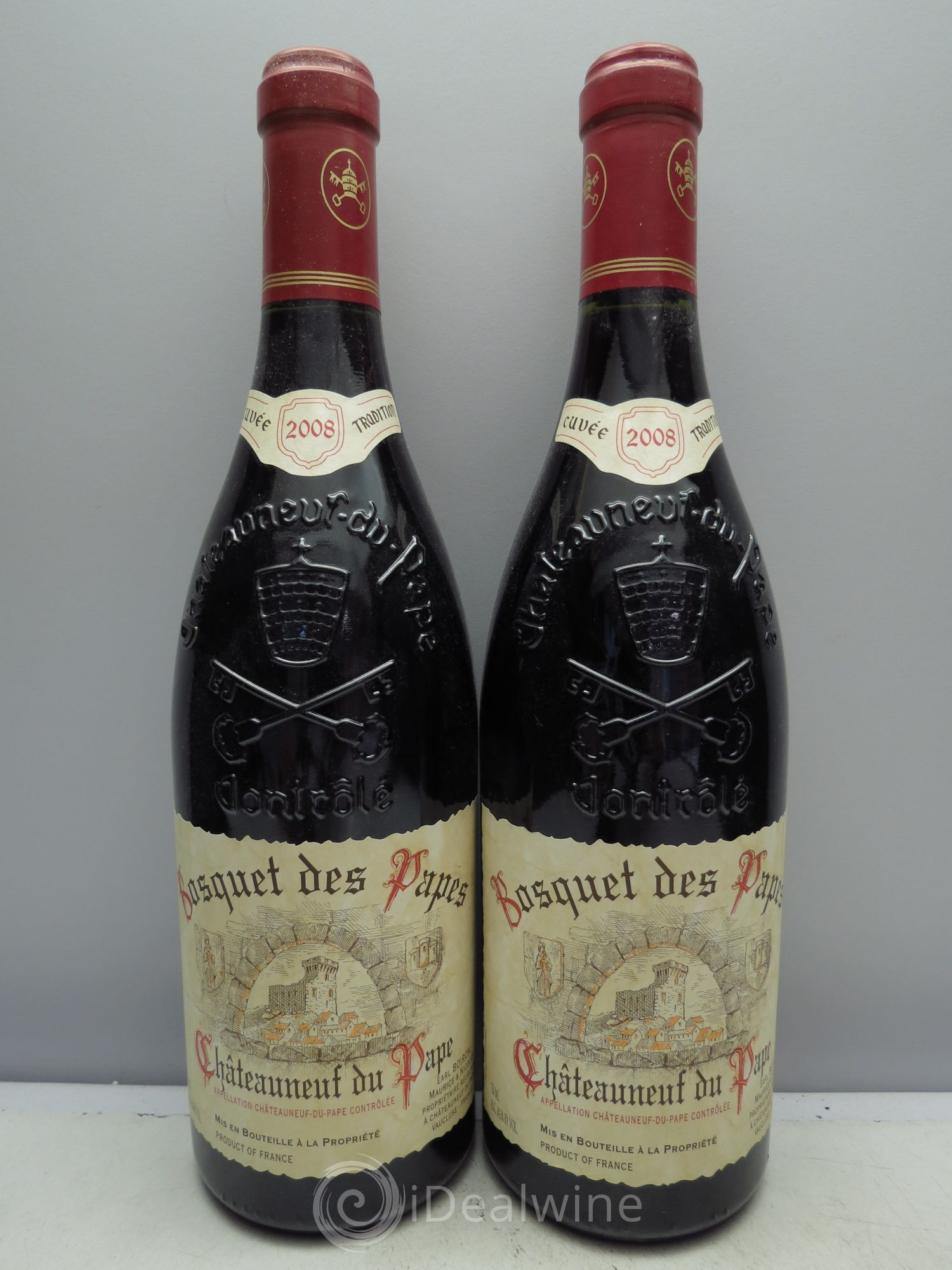 Châteauneuf-du-Pape 2008 - Lot de 2 bouteilles - 0