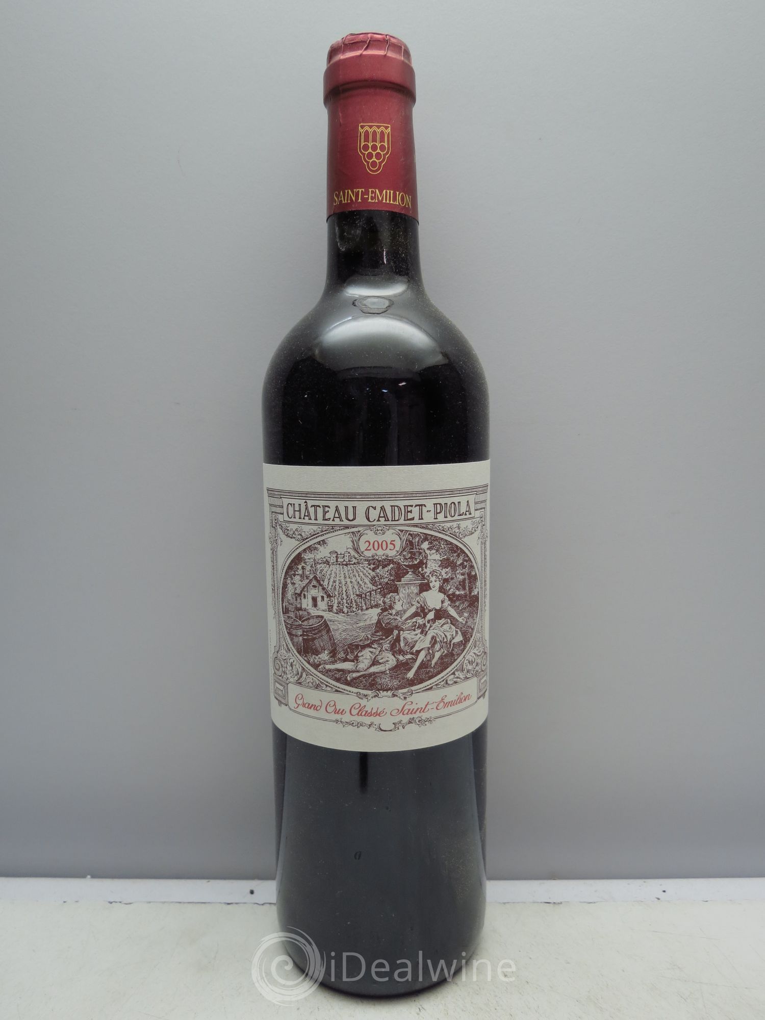 Château Cadet Piola Grand Cru Classé 2005 - Lot de 1 bouteille - 0