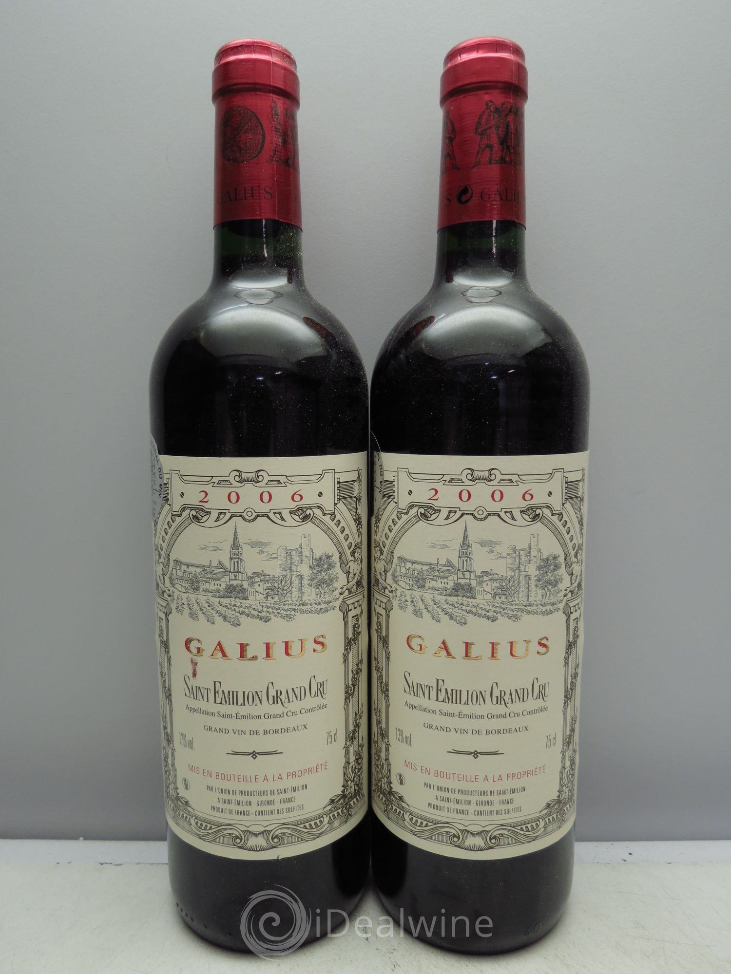 Château Galius 2006 - Lot de 2 bouteilles - 0