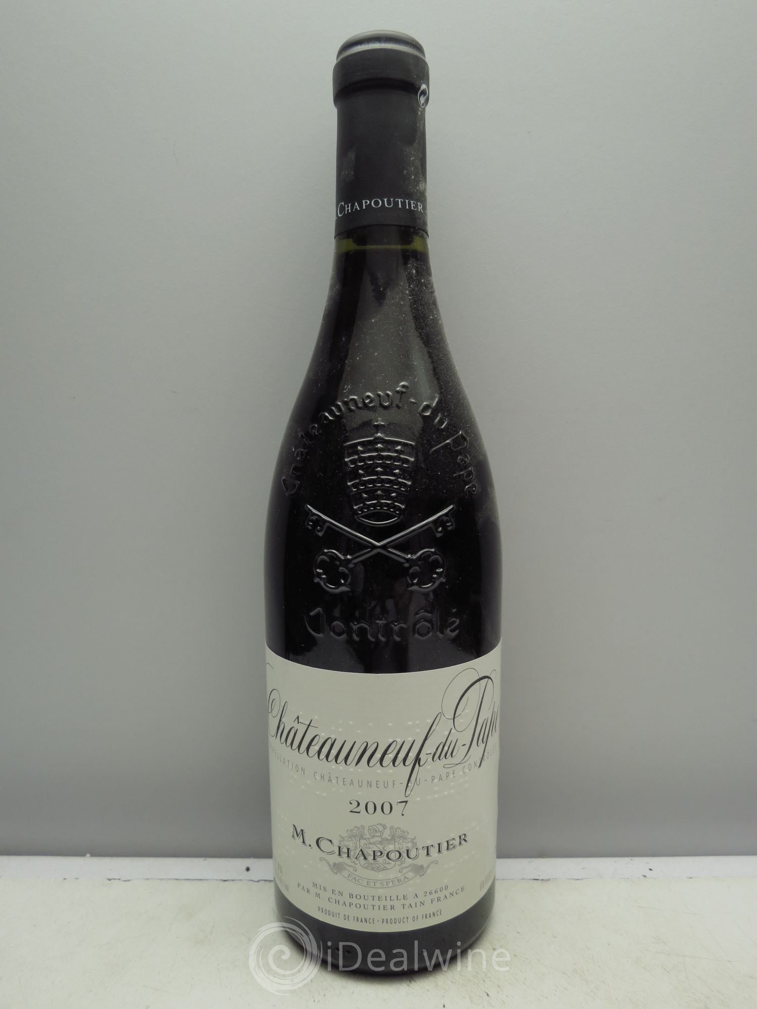 Châteauneuf-du-Pape Chapoutier 2007 - Lot de 1 bouteille - 0