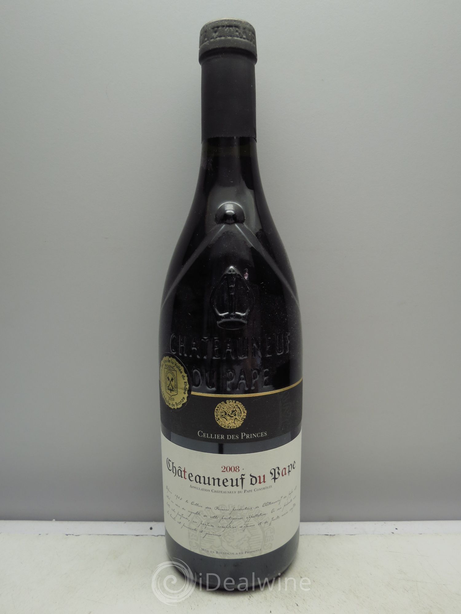 Châteauneuf-du-Pape Cellier des Princes 2008 - Posten von 1 Flasche - 0