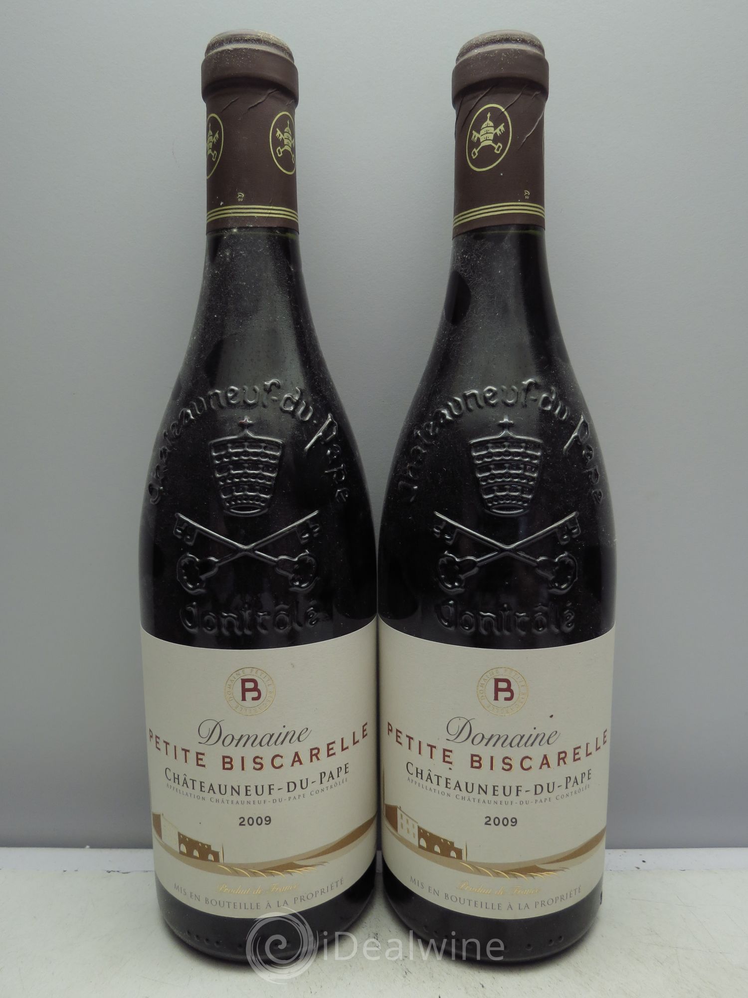 Châteauneuf-du-Pape Domaine Petite Biscarelle 2009 - Lot de 2 bouteilles - 0