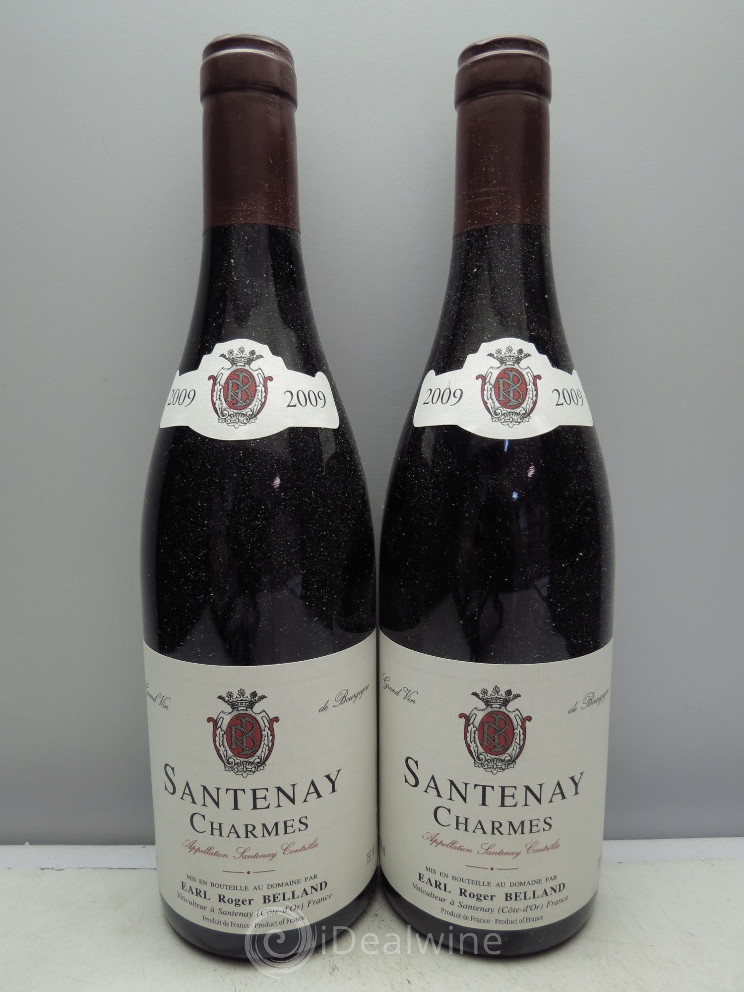 Santenay Charmes Roger Belland 2009 - Lot de 2 bouteilles - 0
