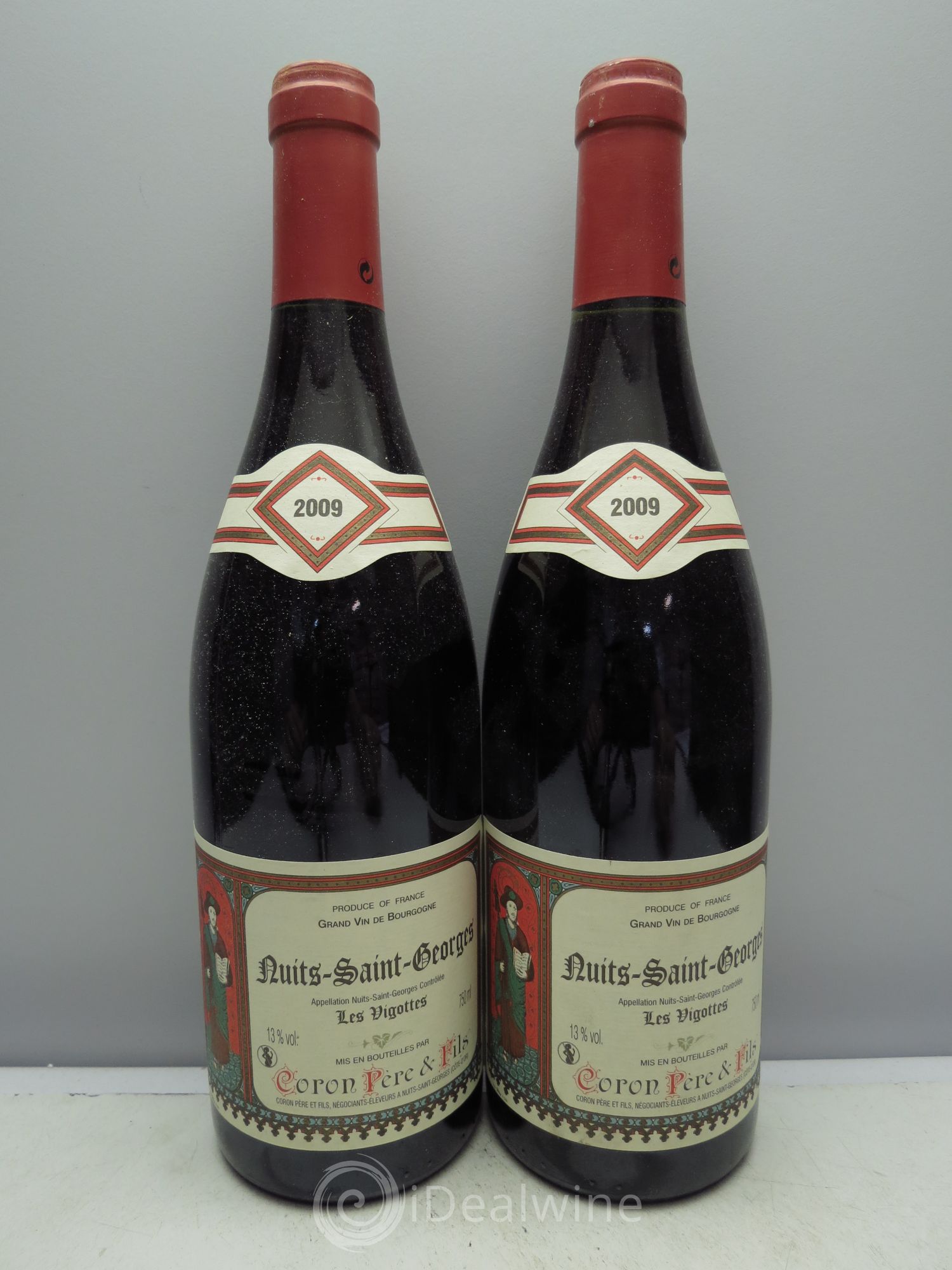 Nuits-Saint-Georges Les Vigottes Coron Père & Fils 2009 - Posten von 2 Flaschen - 0
