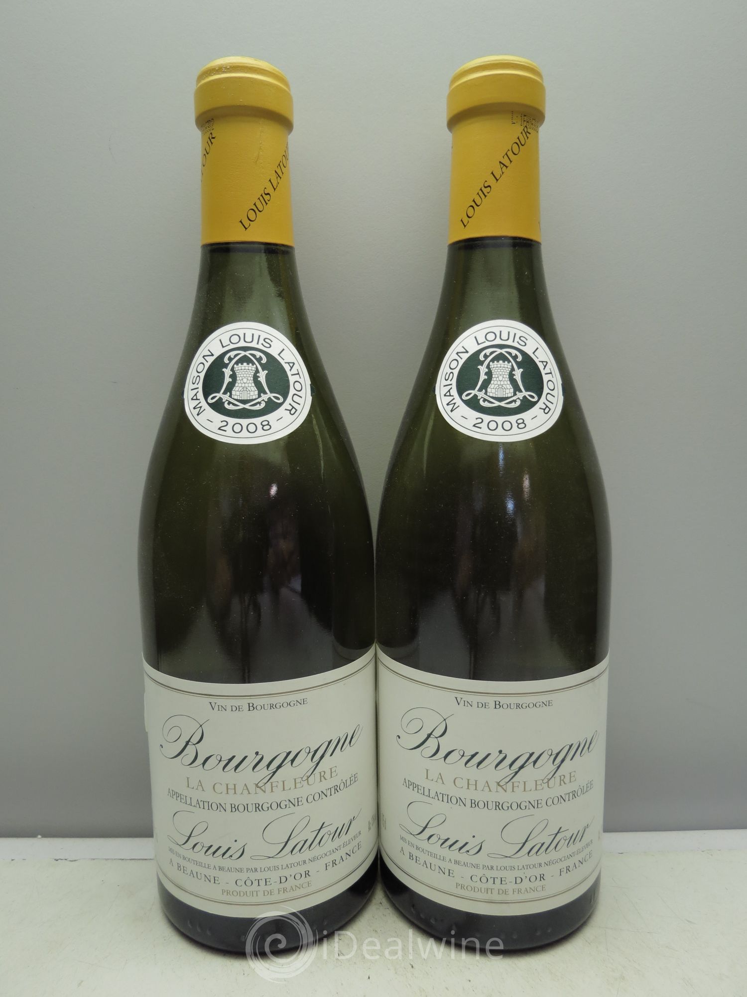 Bourgogne La Chanfleure Louis Latour 2008 - Posten von 2 Flaschen - 0