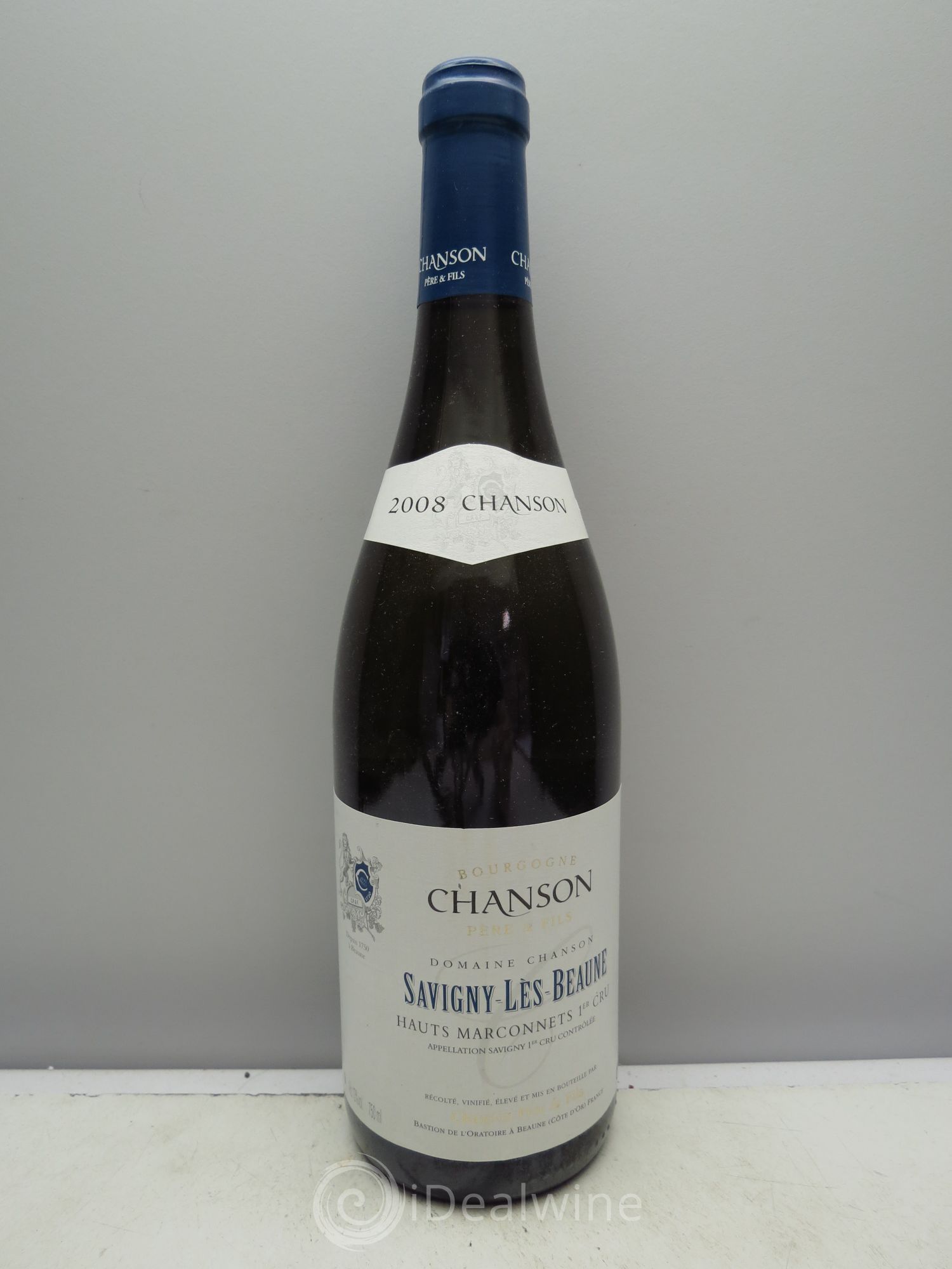 Savigny-lès-Beaune 1er Cru Hauts Marconnets Chanson 2008 - Lot de 1 bouteille - 0