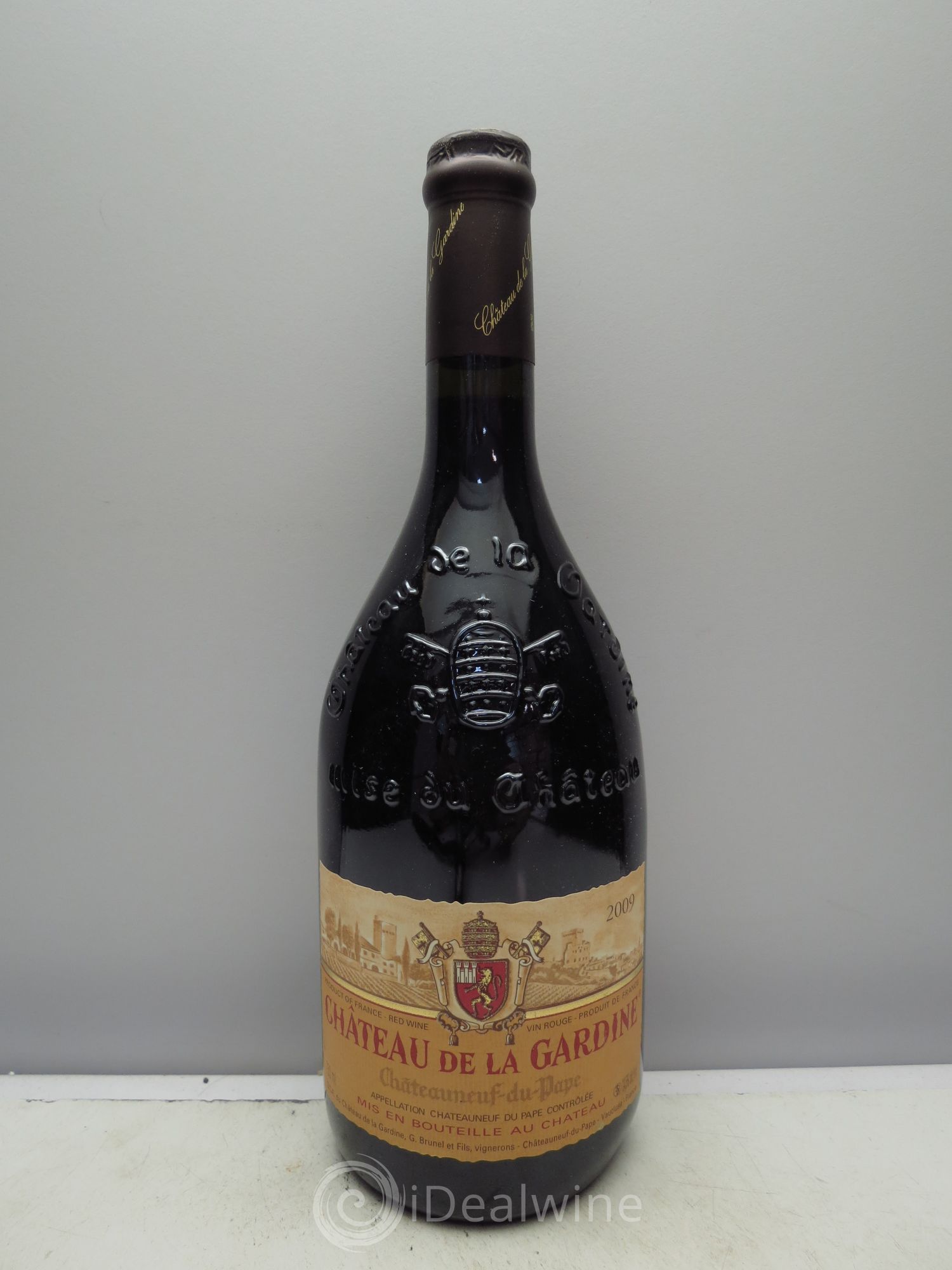 Châteauneuf-du-Pape Château de La Gardine Famille Brunel 2009 - Lot de 1 bouteille - 0