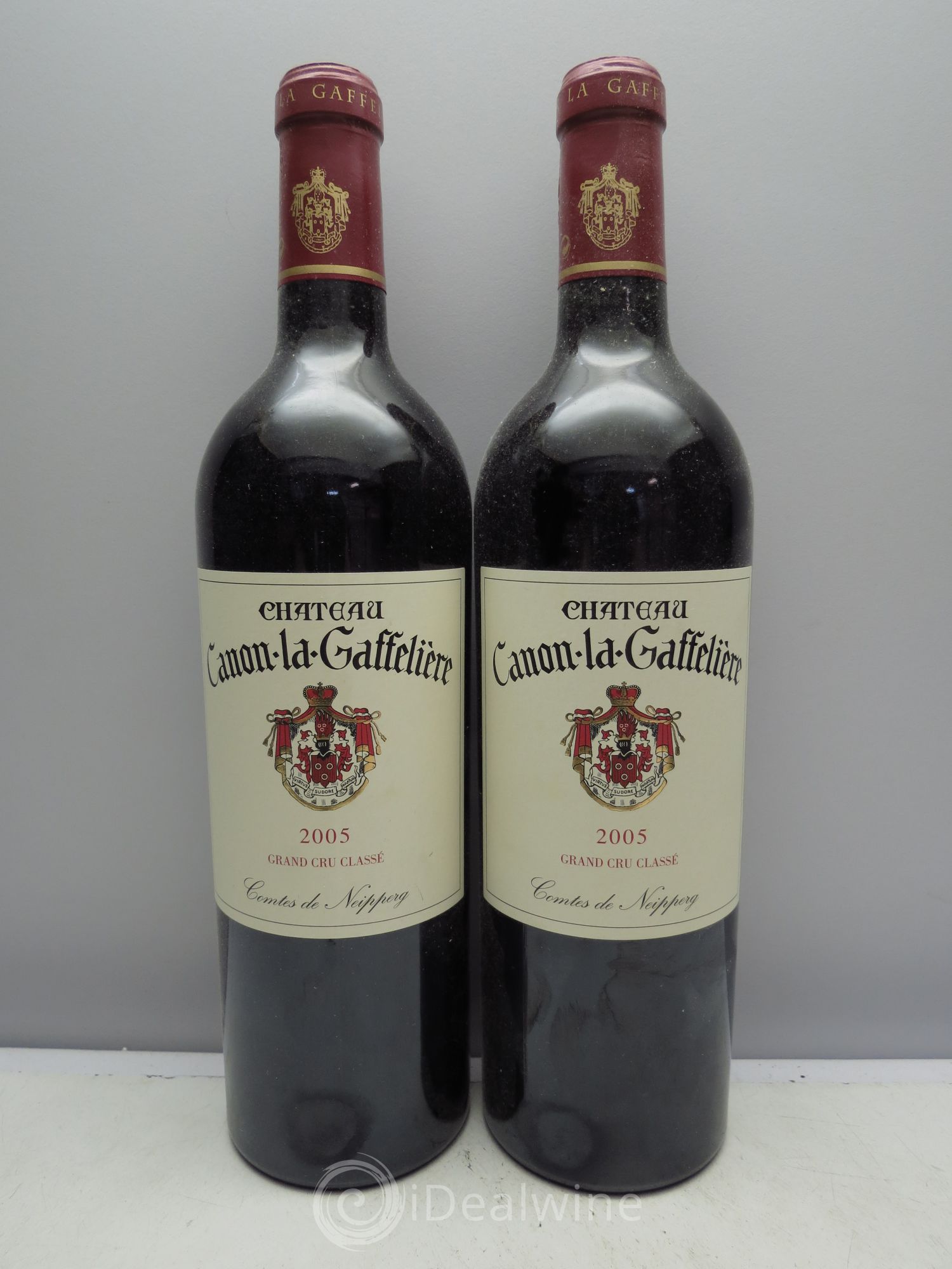 Château Canon la Gaffelière 1er Grand Cru Classé B 2005 - Lot de 2 bouteilles - 0